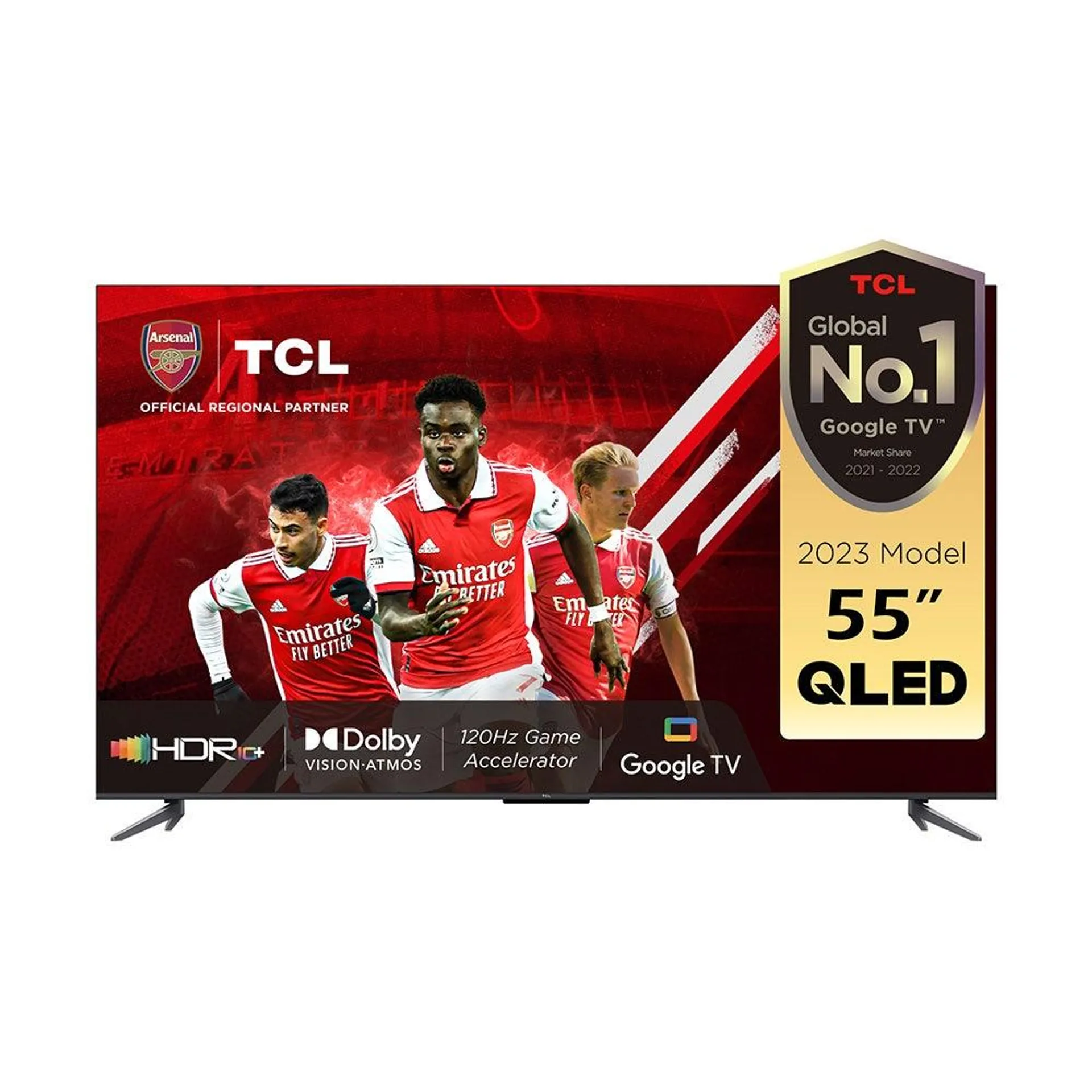 TCL 55" C64 Series 4K QLED TV with Google TV