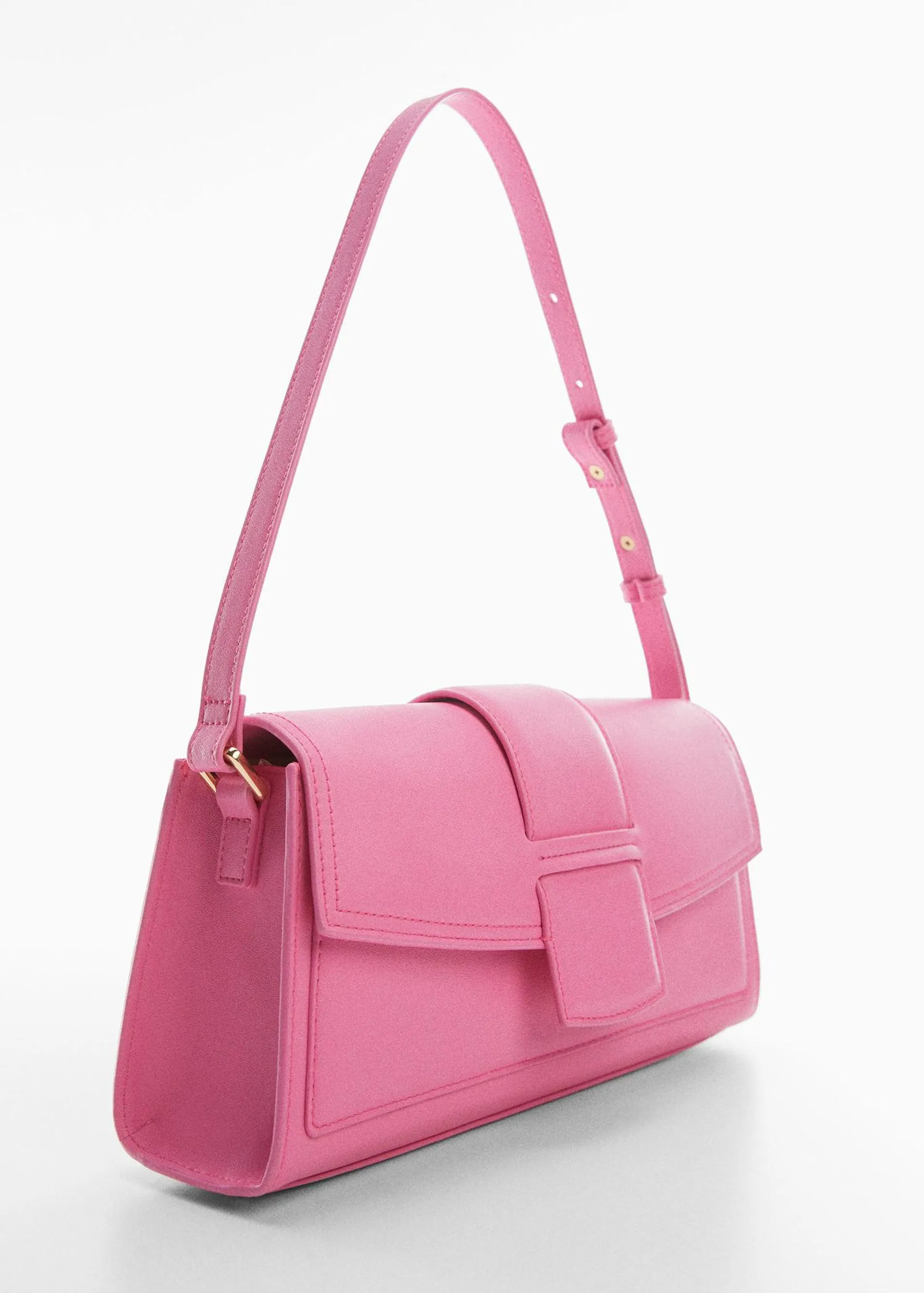 Rectangular bag with flap