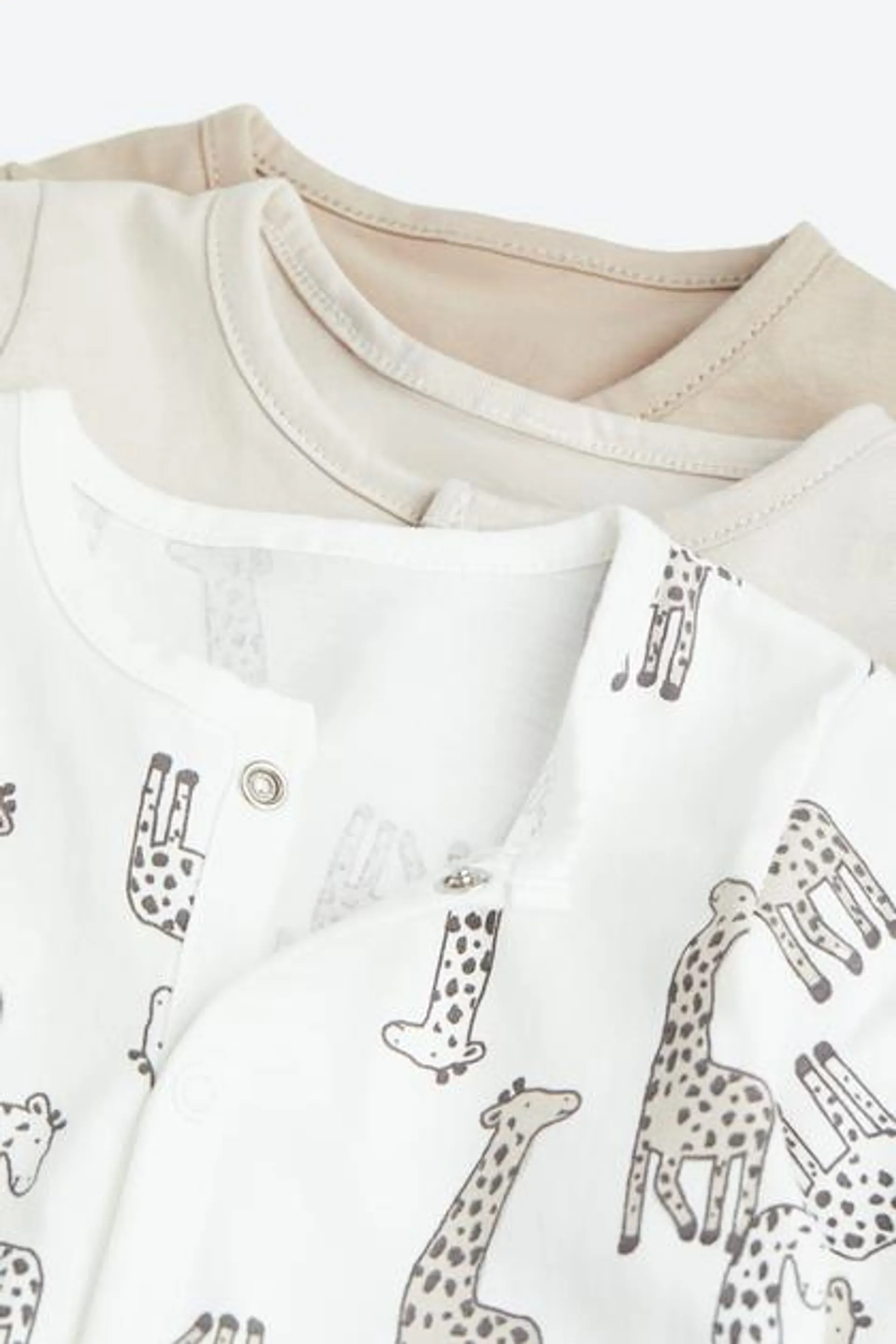 3-pack cotton pyjamas