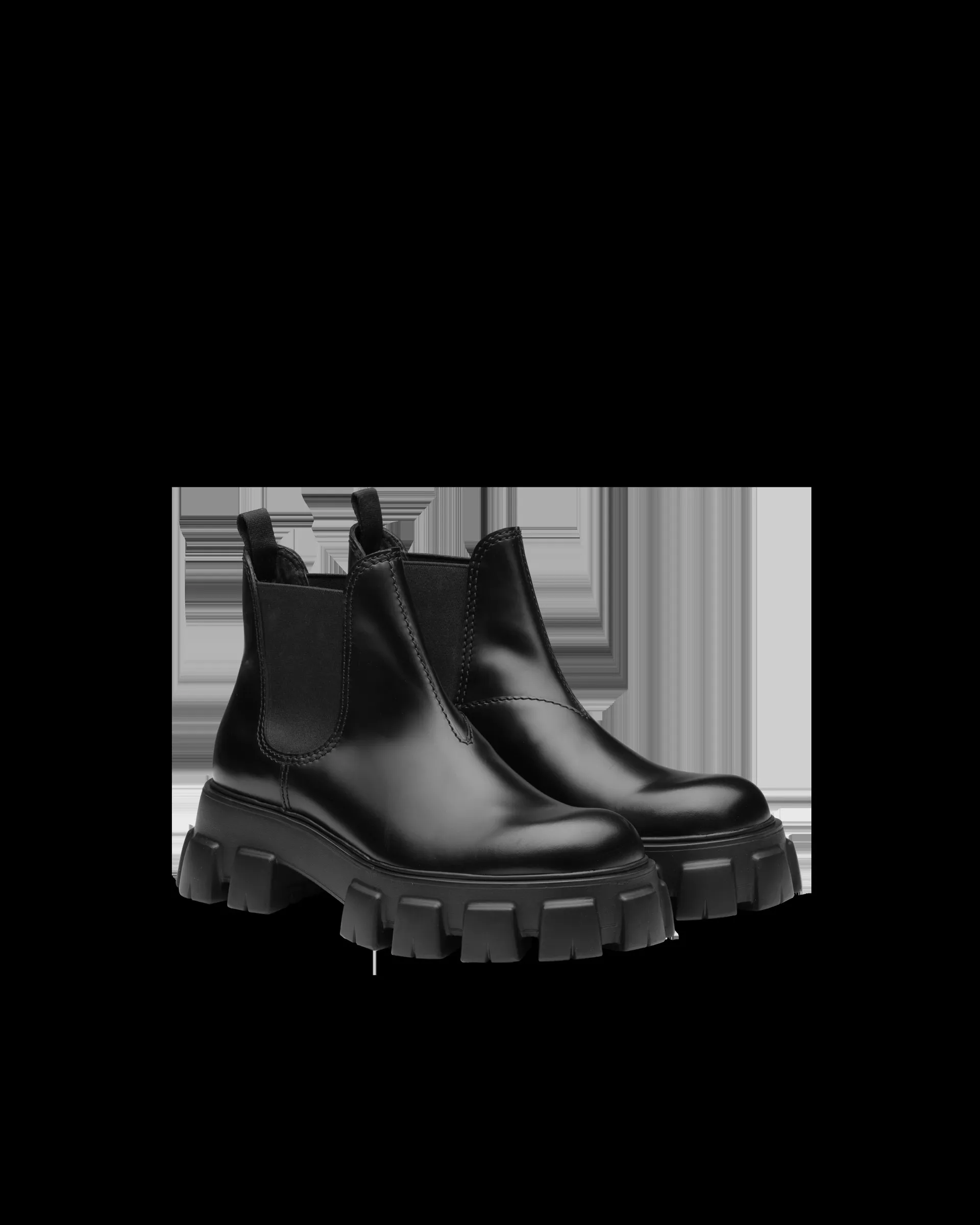 Monolith brushed leather Chelsea boots