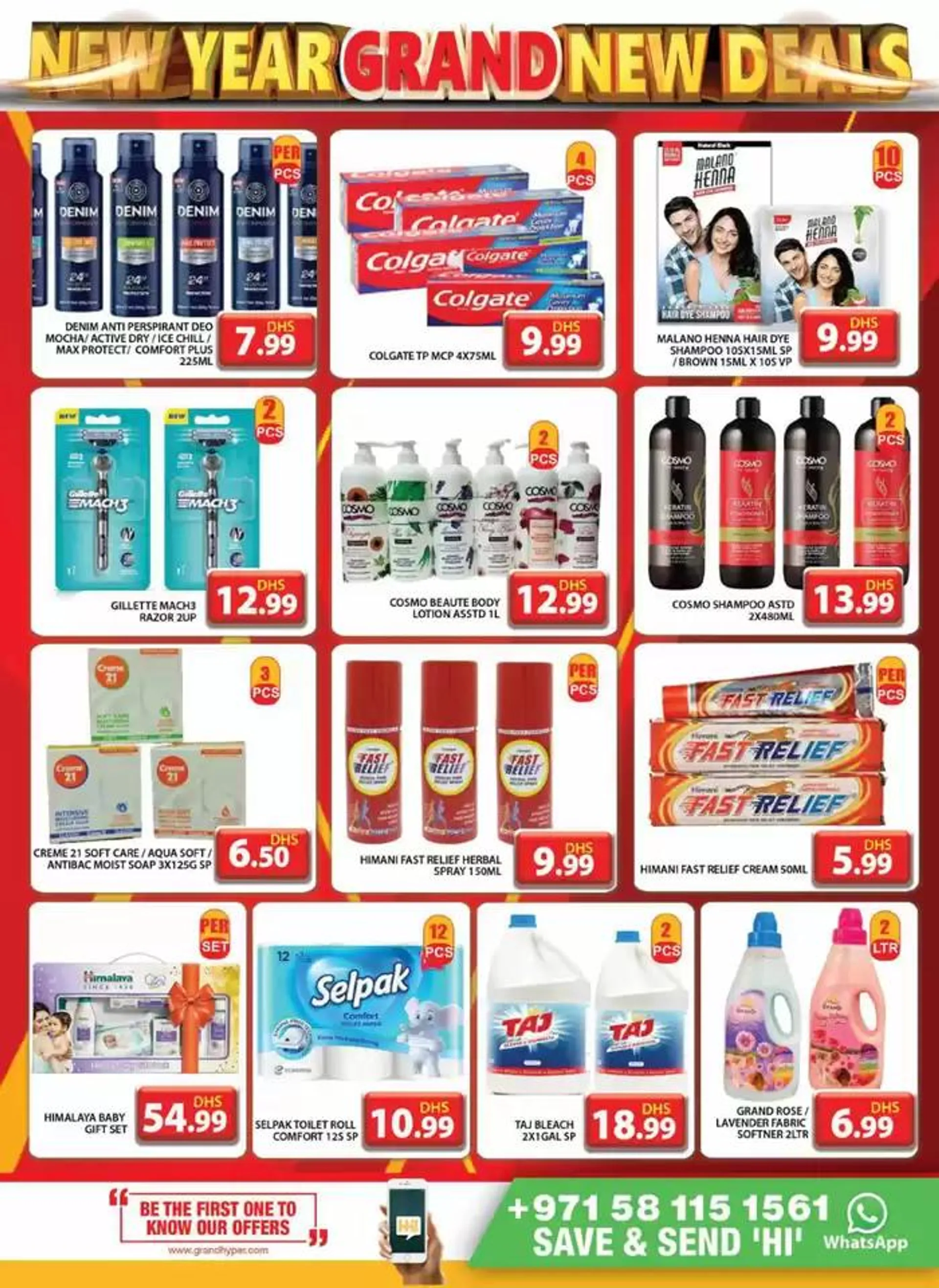 Midweek Deals - Grand Hyper Muhaisnah from 1 January to 8 January 2025 - Offers page 4