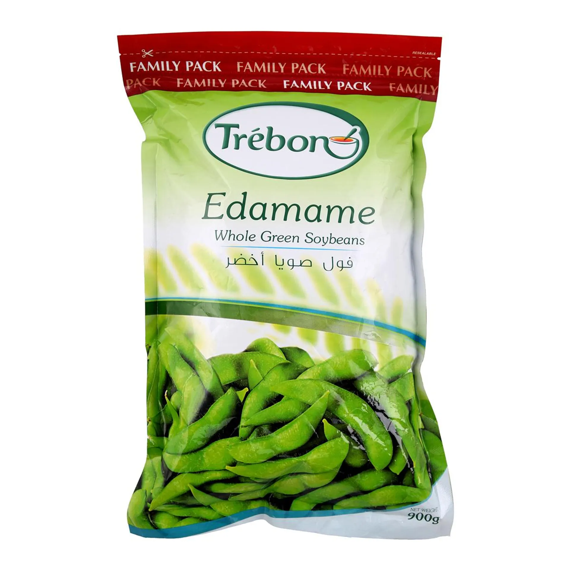 Trebone By Edamame Whole Green Soybeans 900gm