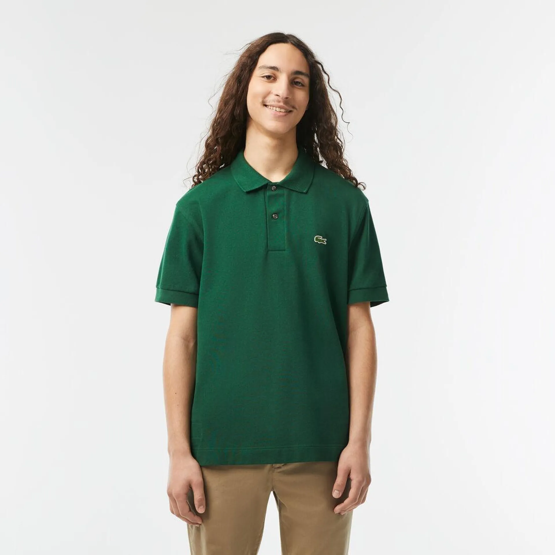 Men’s Lacoste Classic Fit L.12.21 Organic Cotton Piqué Polo Shirt