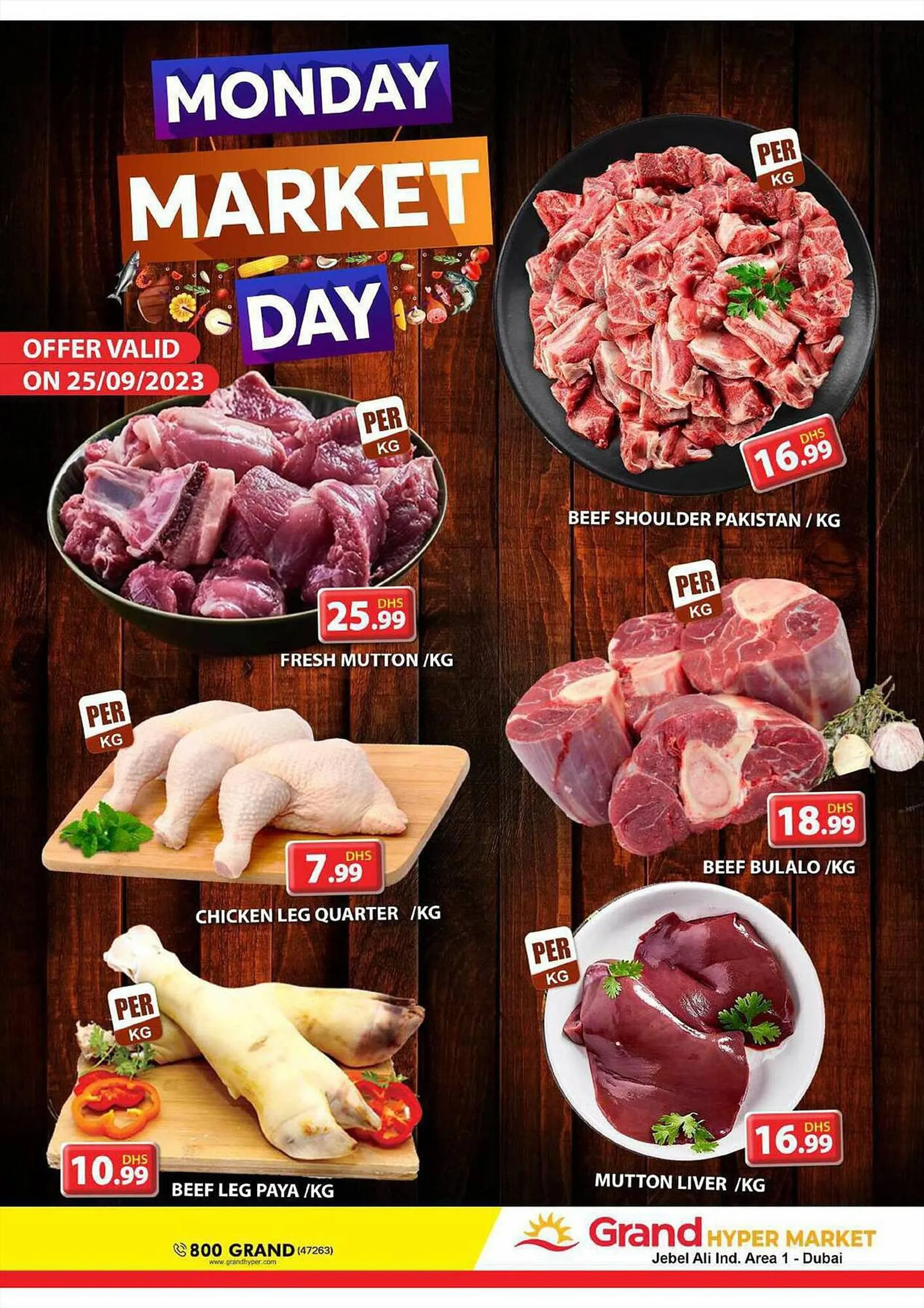 Grand Hyper Market catalogue from 25 September to 25 September 2023 - Offers page 1