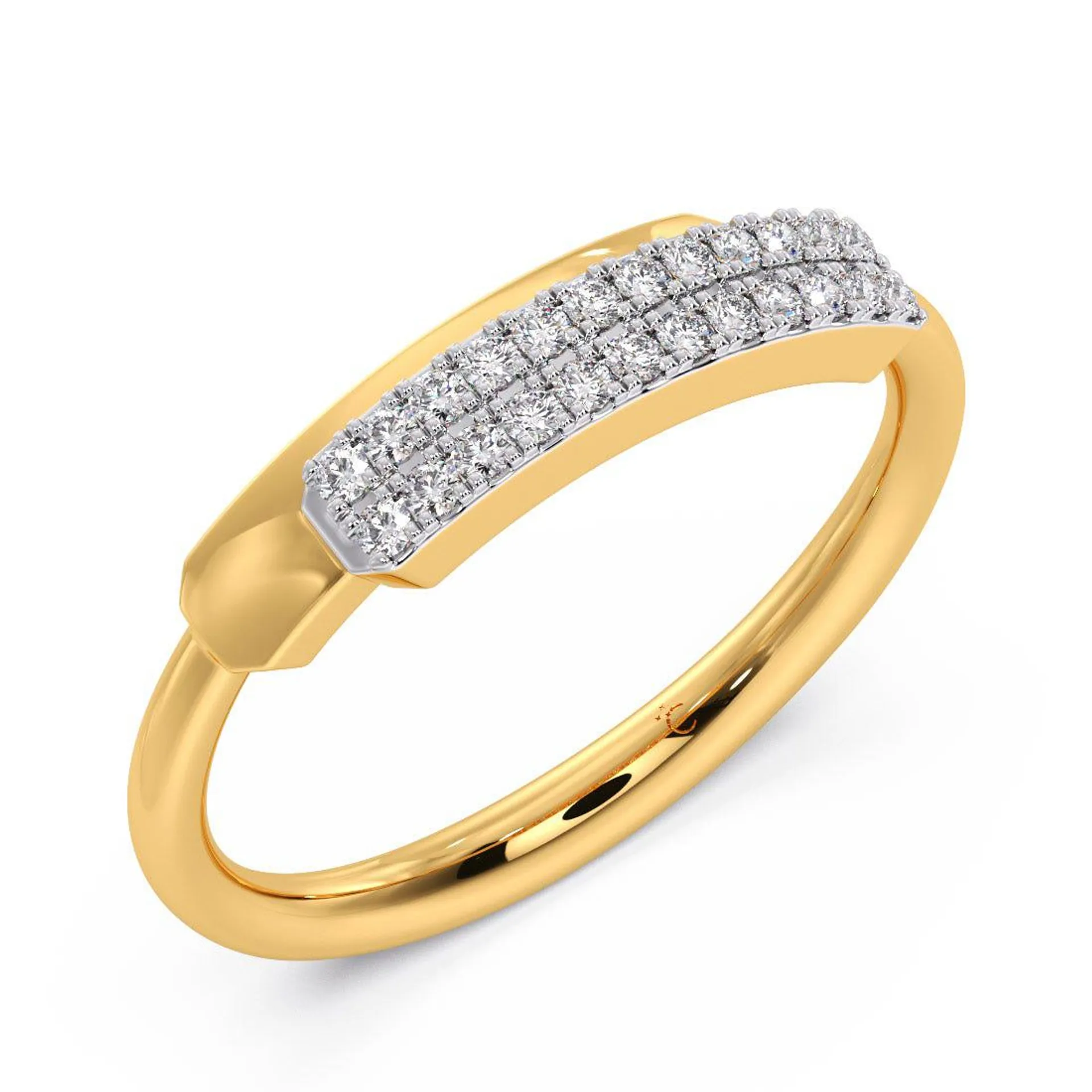 Glitzy Glamour Diamond Ring