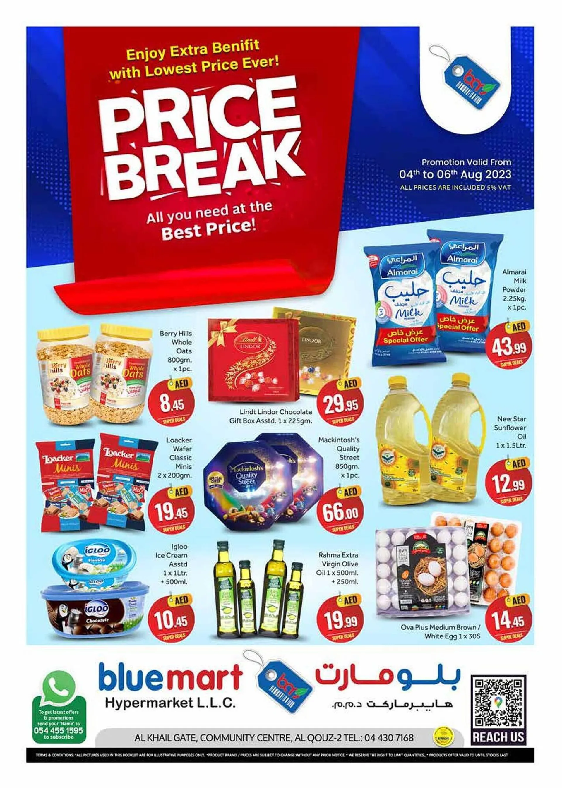 Bluemart catalogue from 4 August to 10 August 2023 - Offers page 1