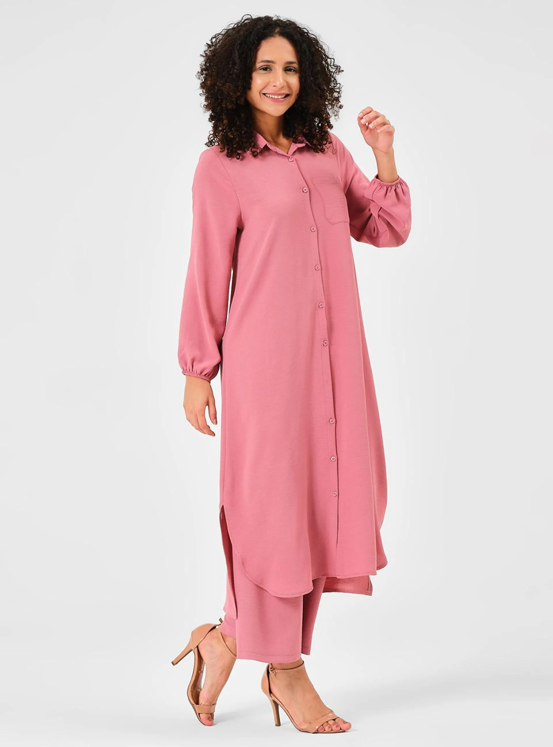 Dusty Rose - Unlined - Point Collar - Suit