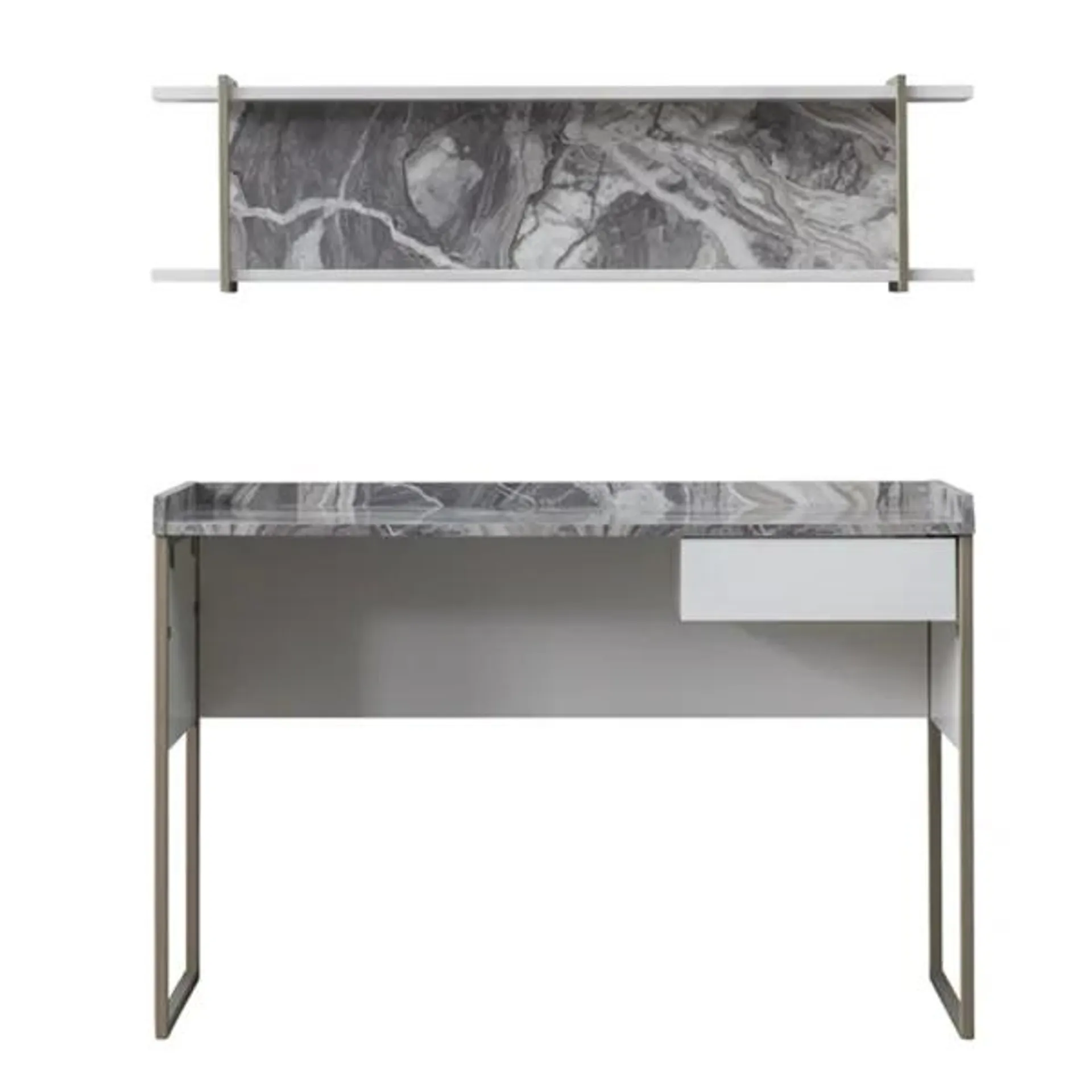Loft Young Studying Desk with Display Shelf