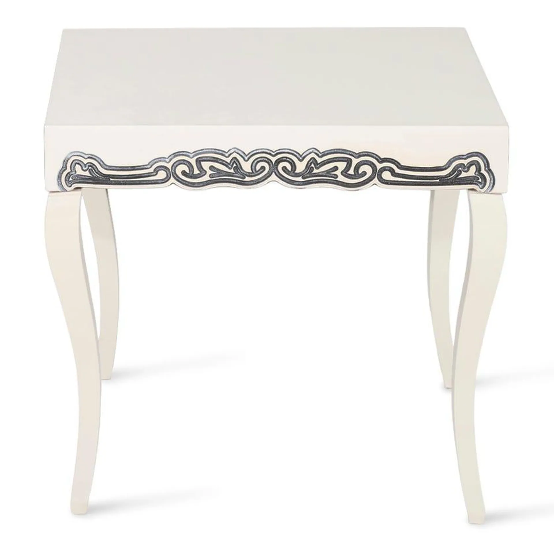 Carmen End Table - Cream
