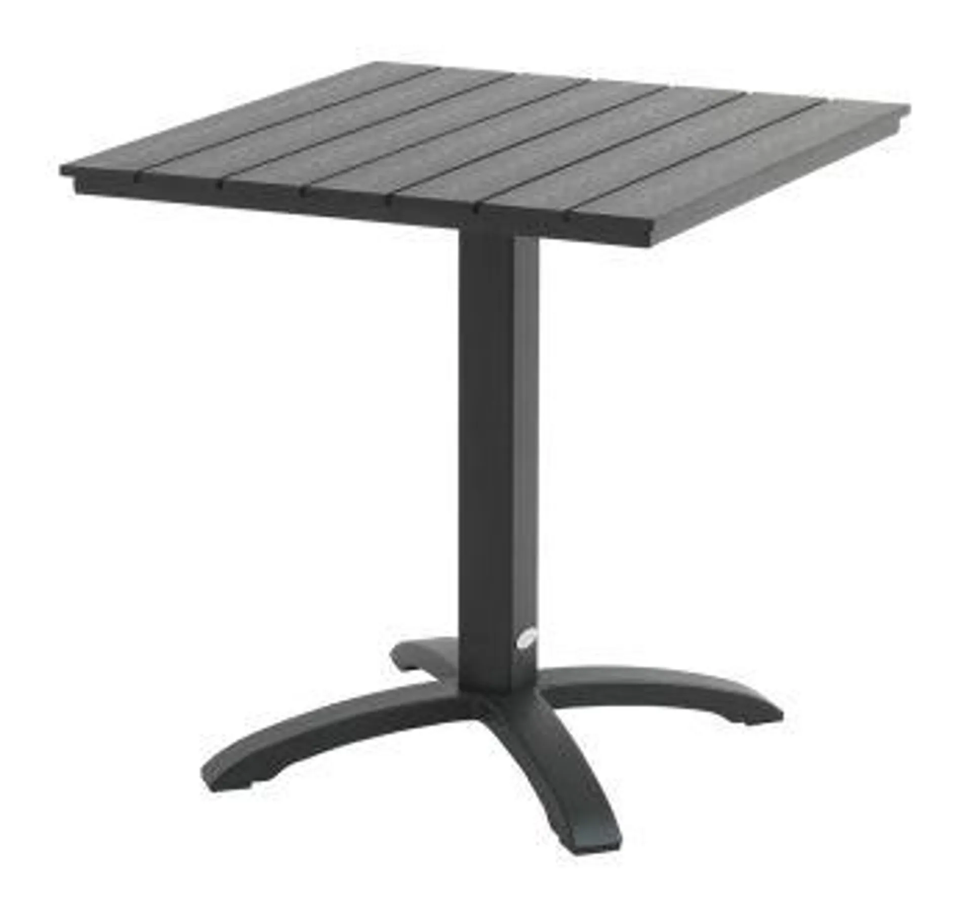 Bistro table HOBRO W70xL70 black