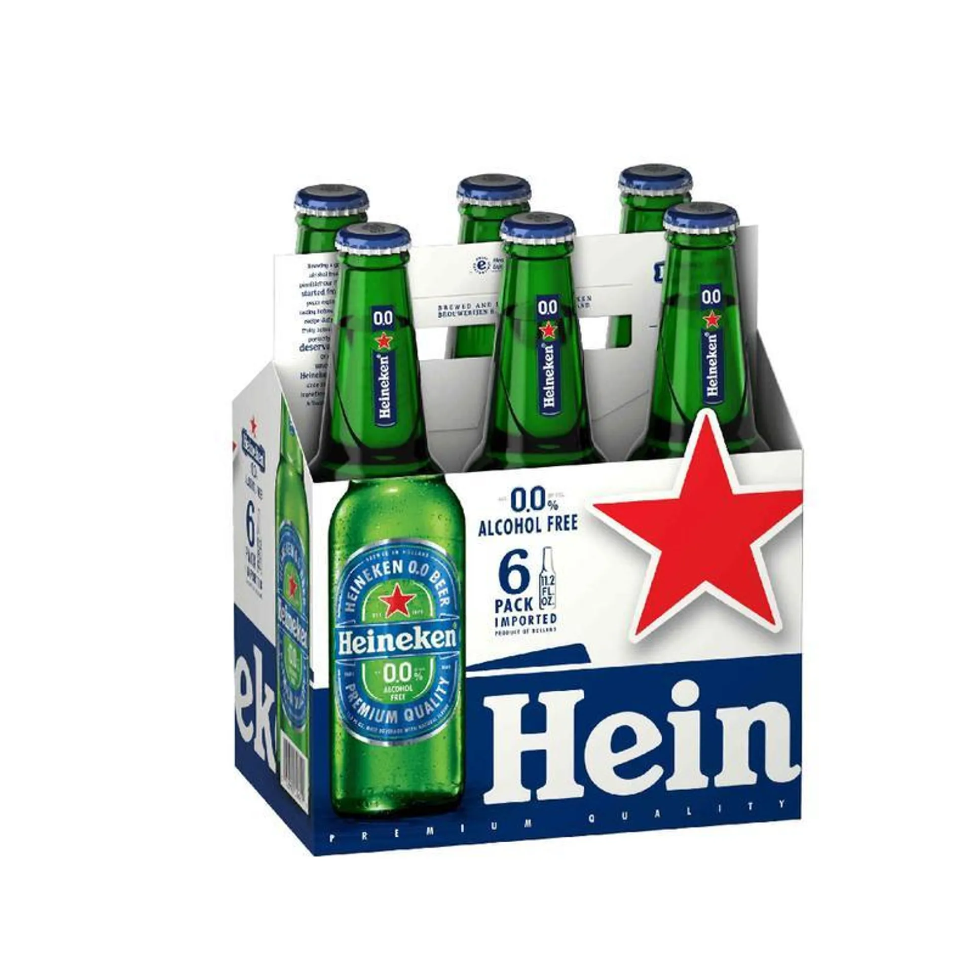 Heineken 0.0% Alcohol Free Malt Beverage 330Mlx6