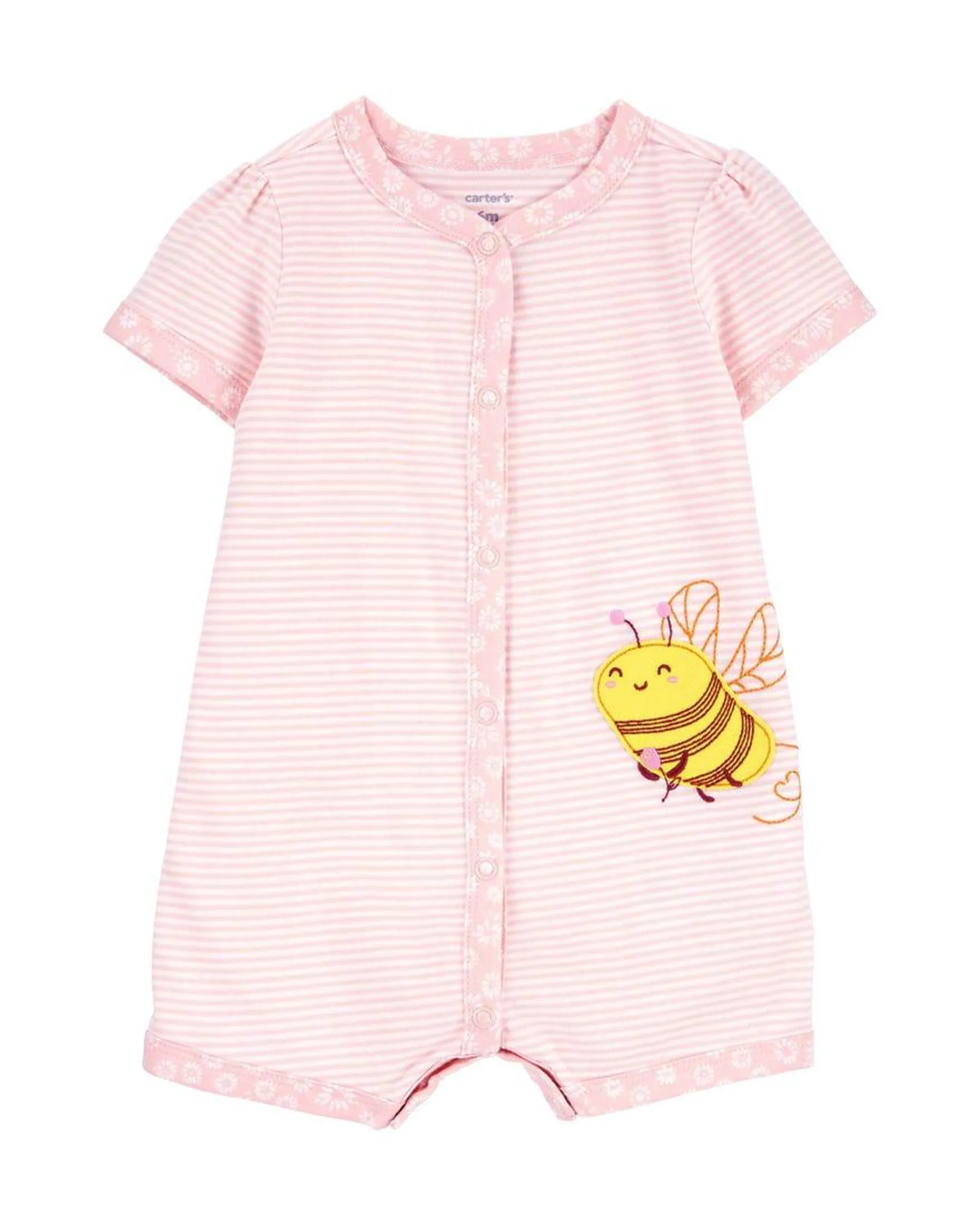 Bee Snap-Up Romper