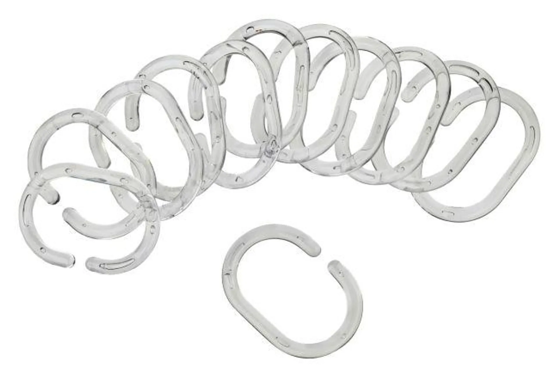 Shower curtain rings VAREKIL clear 12pcs/pck