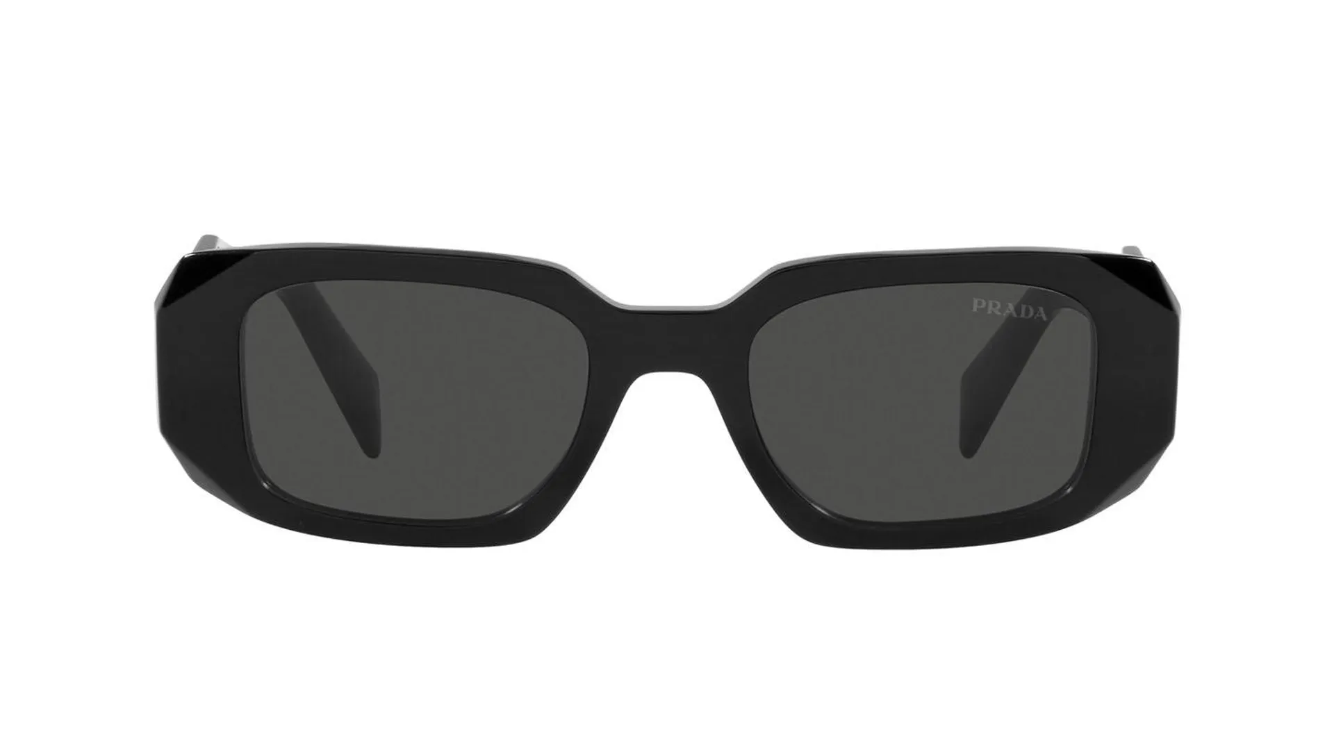 Women Rectangle Black Sunglass