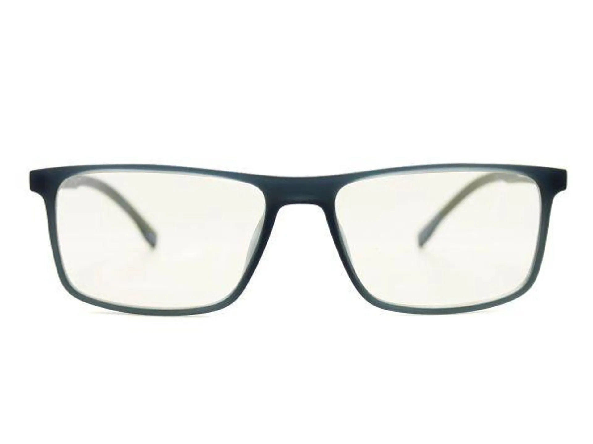 Rectangle Matte Gray Computer Glasses