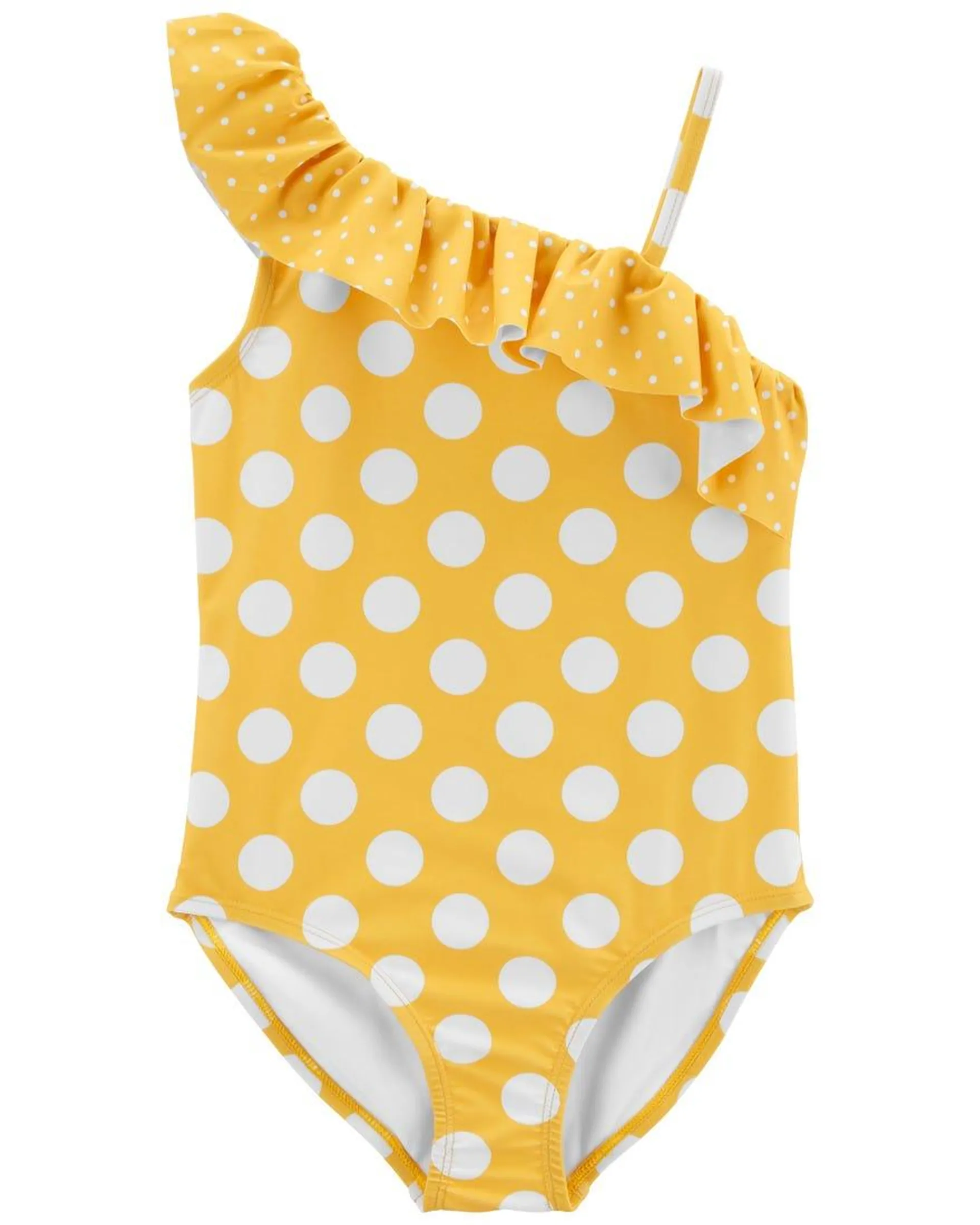 Carter's Polka Dot Ruffle 1-Piece Swimsuit