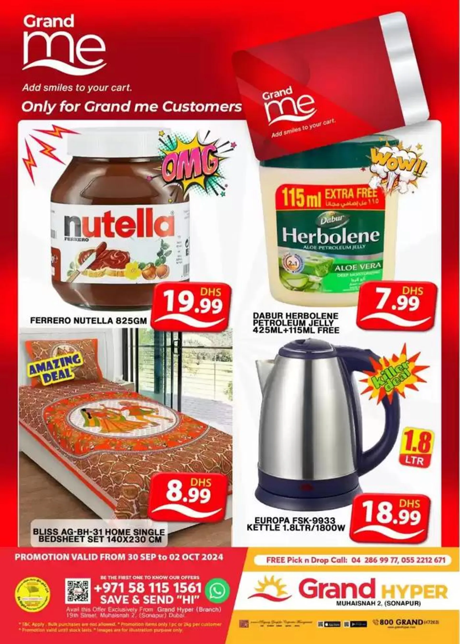 Top deals for all customers from 30 September to 2 October 2024 - Offers page 17