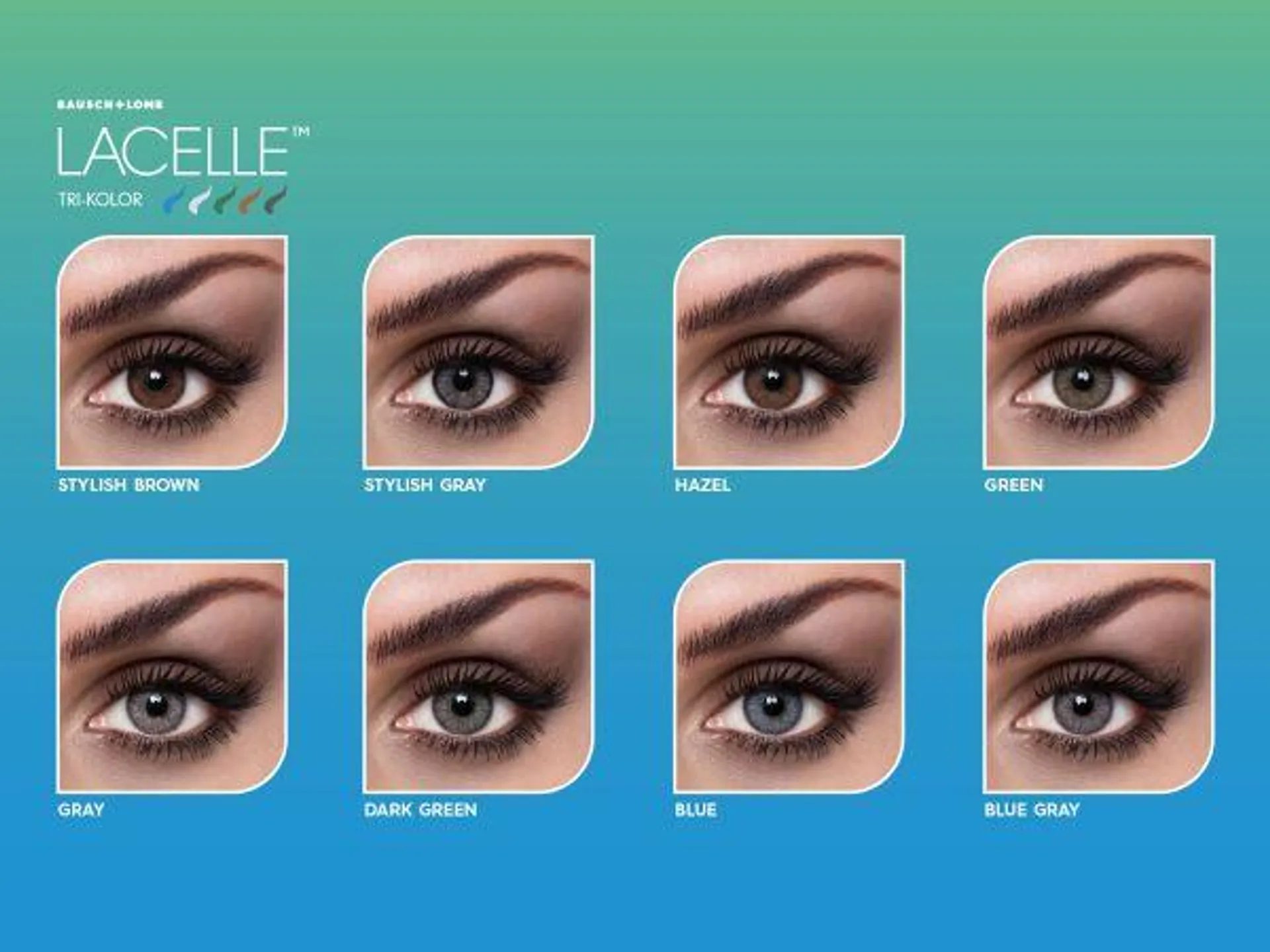 Lacelle Tri Kolor Contact Lenses