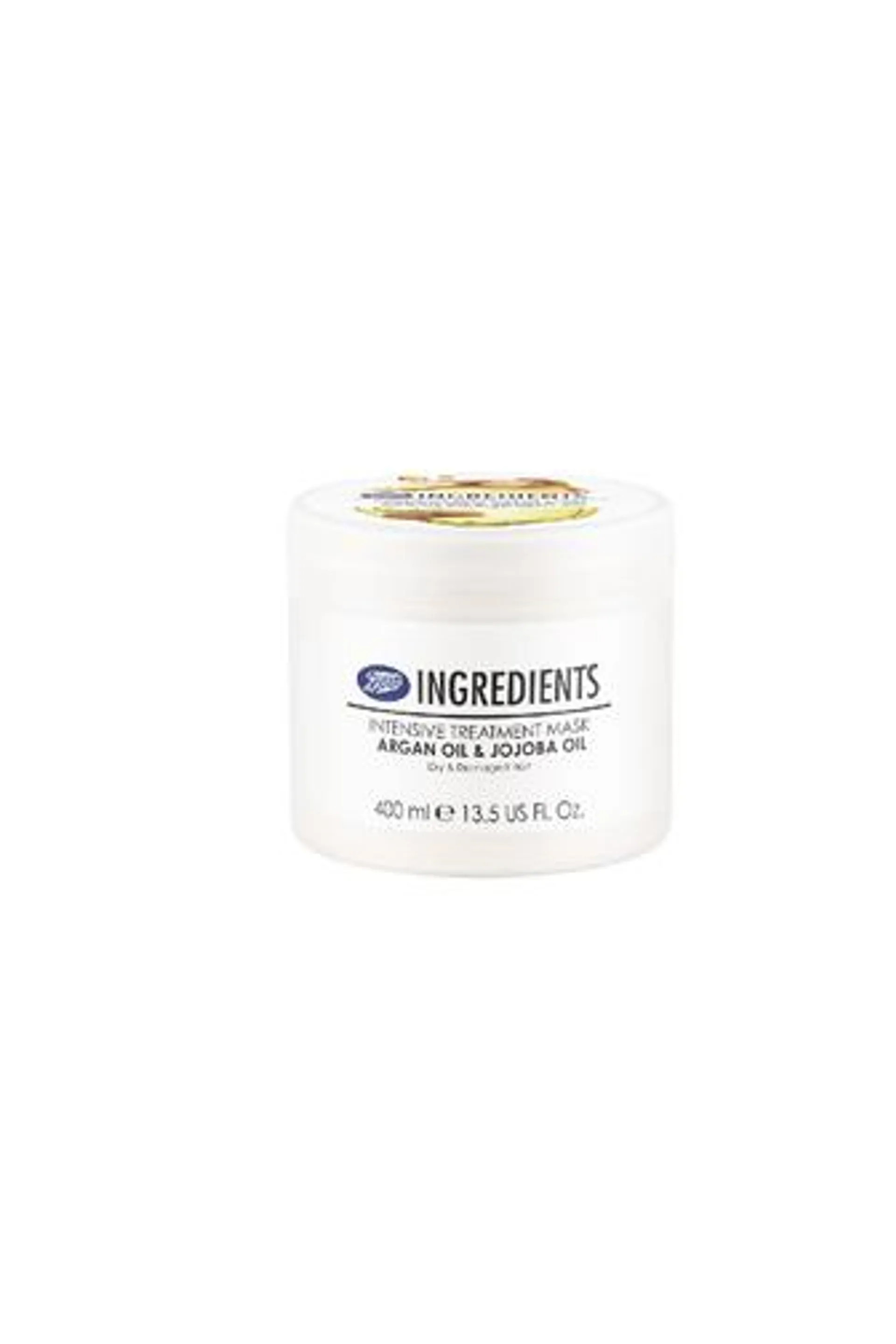 Boots Ingredients Intensive Treatment Mask Argan Oil & Jojoba Oil