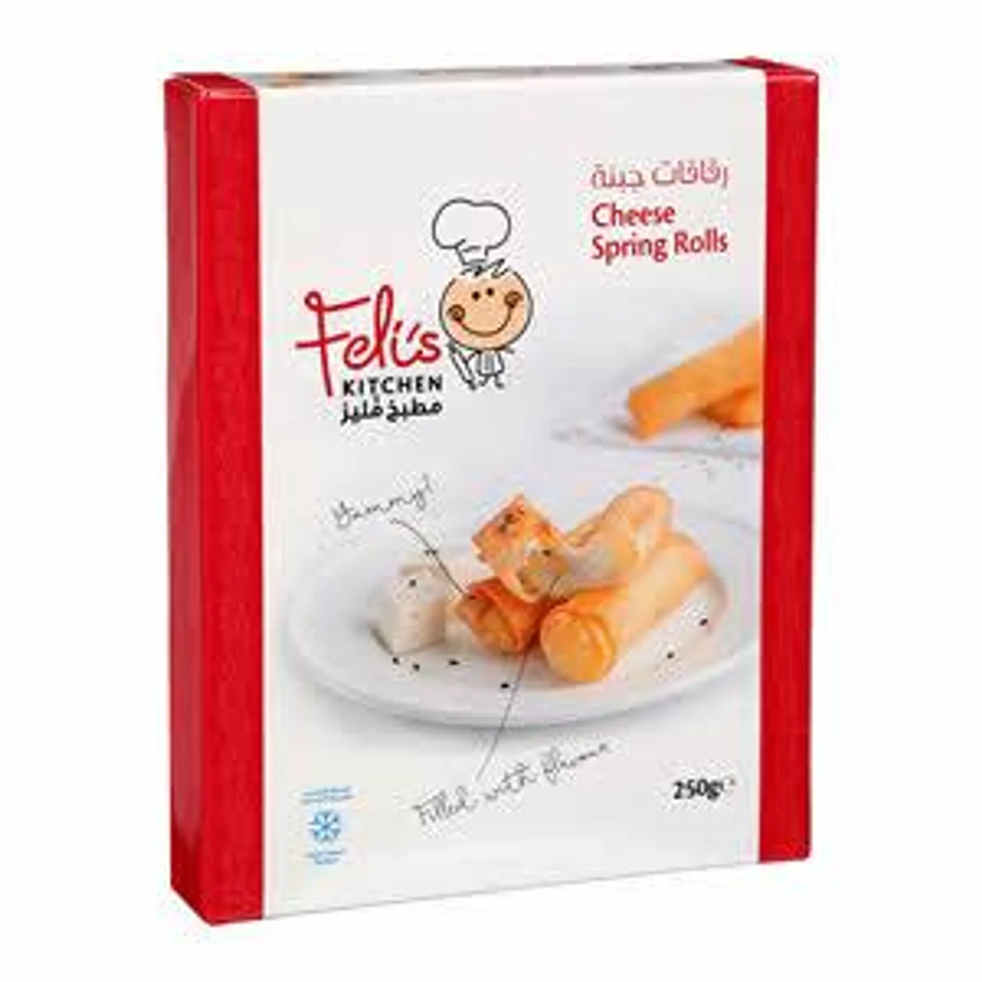 Feli's Kitchen Cheese Rolls Arabic 250 g