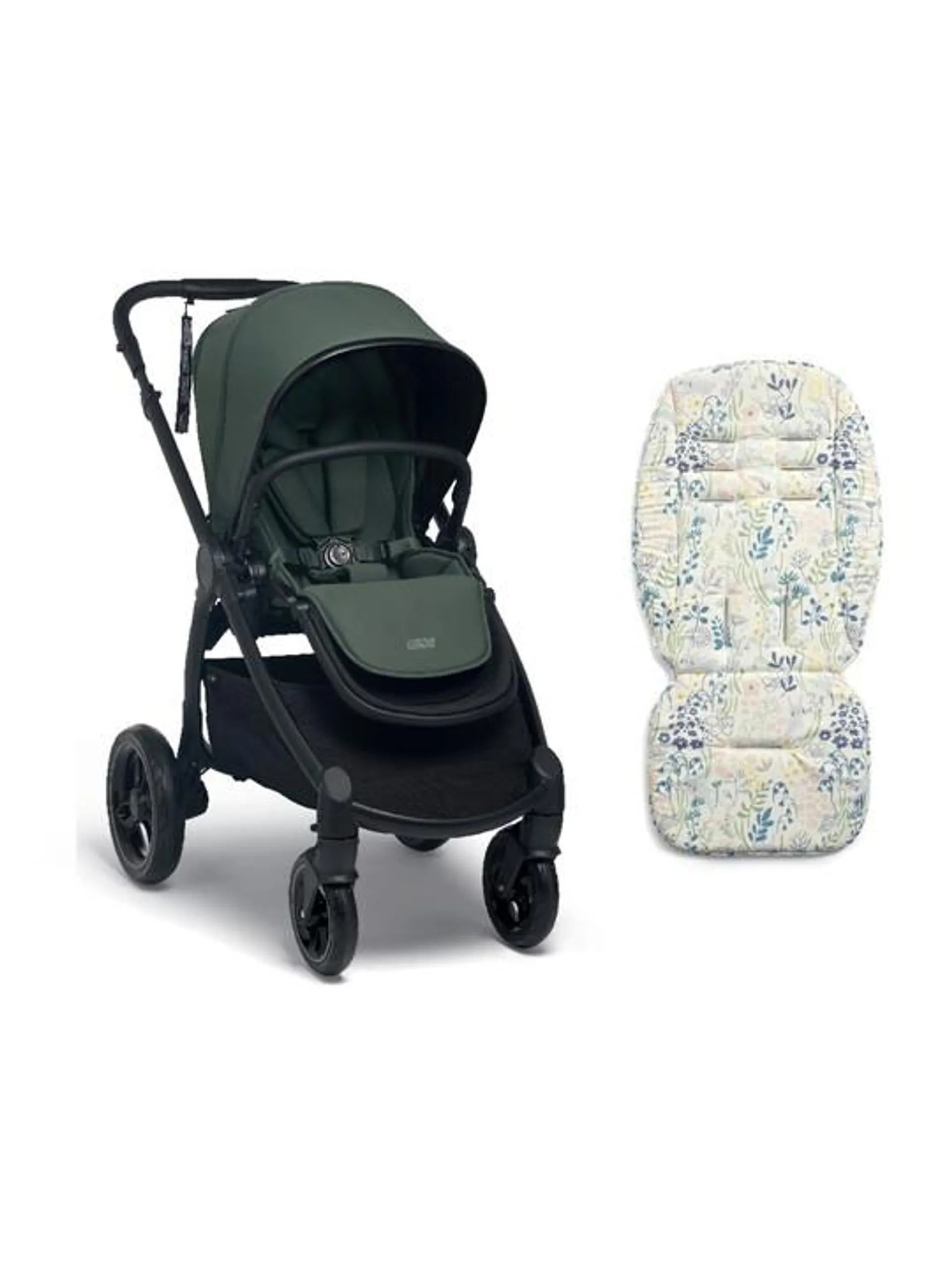 Ocarro Oasis Pushchair with Spring Blossom Memory Foam Liner