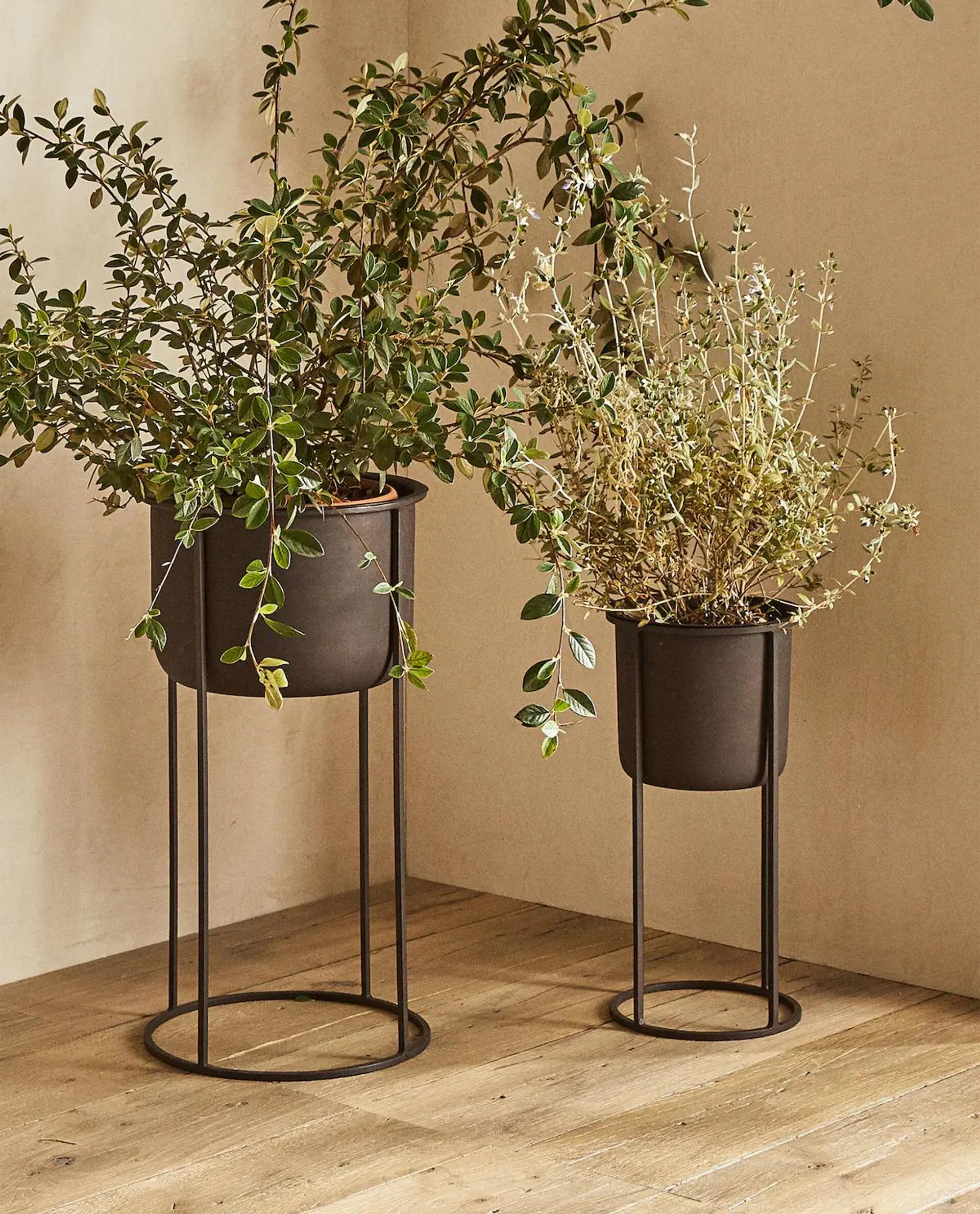 METALLIC FLOWERPOT