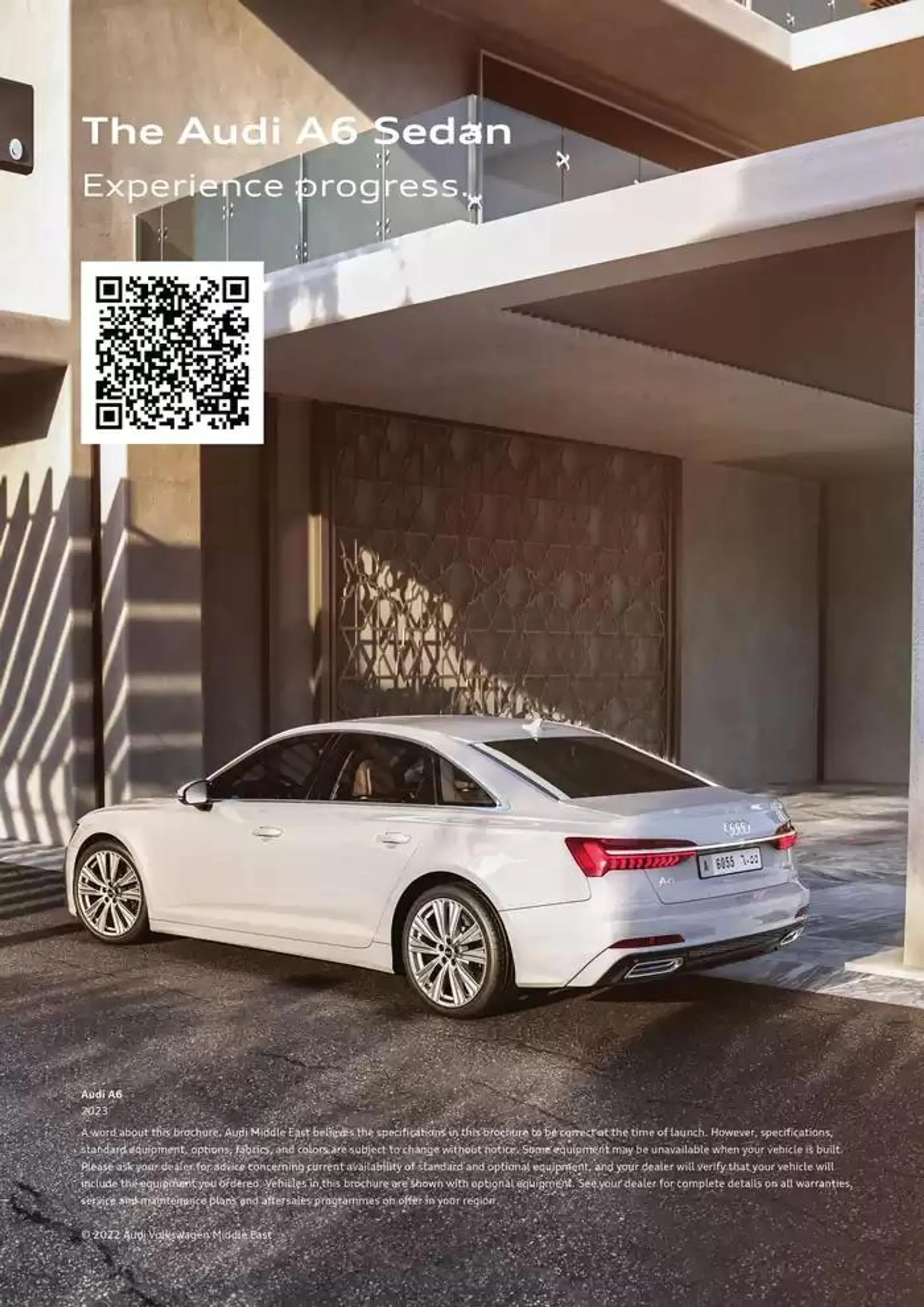 The Audi A6 Sedan from 21 January to 31 December 2025 - Offers page 8