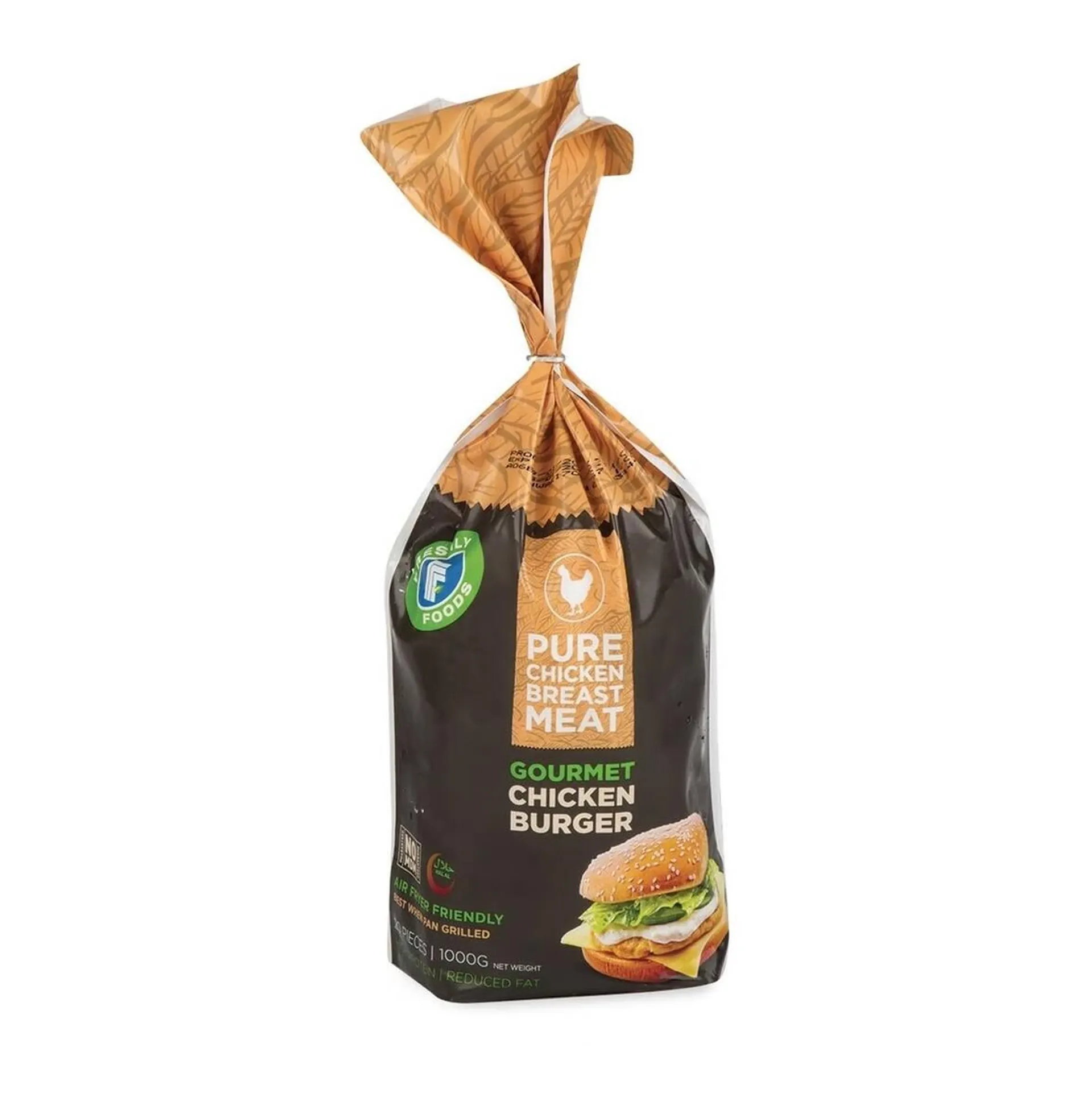 Freshly Foods Gourmet Chicken Burger 1 Kg