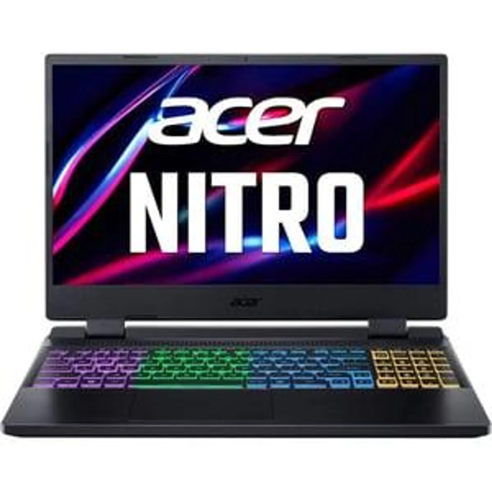 Acer Nitro 5 Gaming (2024) Laptop – 12th Gen / Intel Core i5-12450H / 15.6inch FHD / 512GB SSD / 8GB RAM / 4GB NVIDIA GeForce RTX 2050 Graphics / Windows 11 Home / English & Arabic Keyboard / Obsidian Black / Middle East Version – [AN515-58-542F]