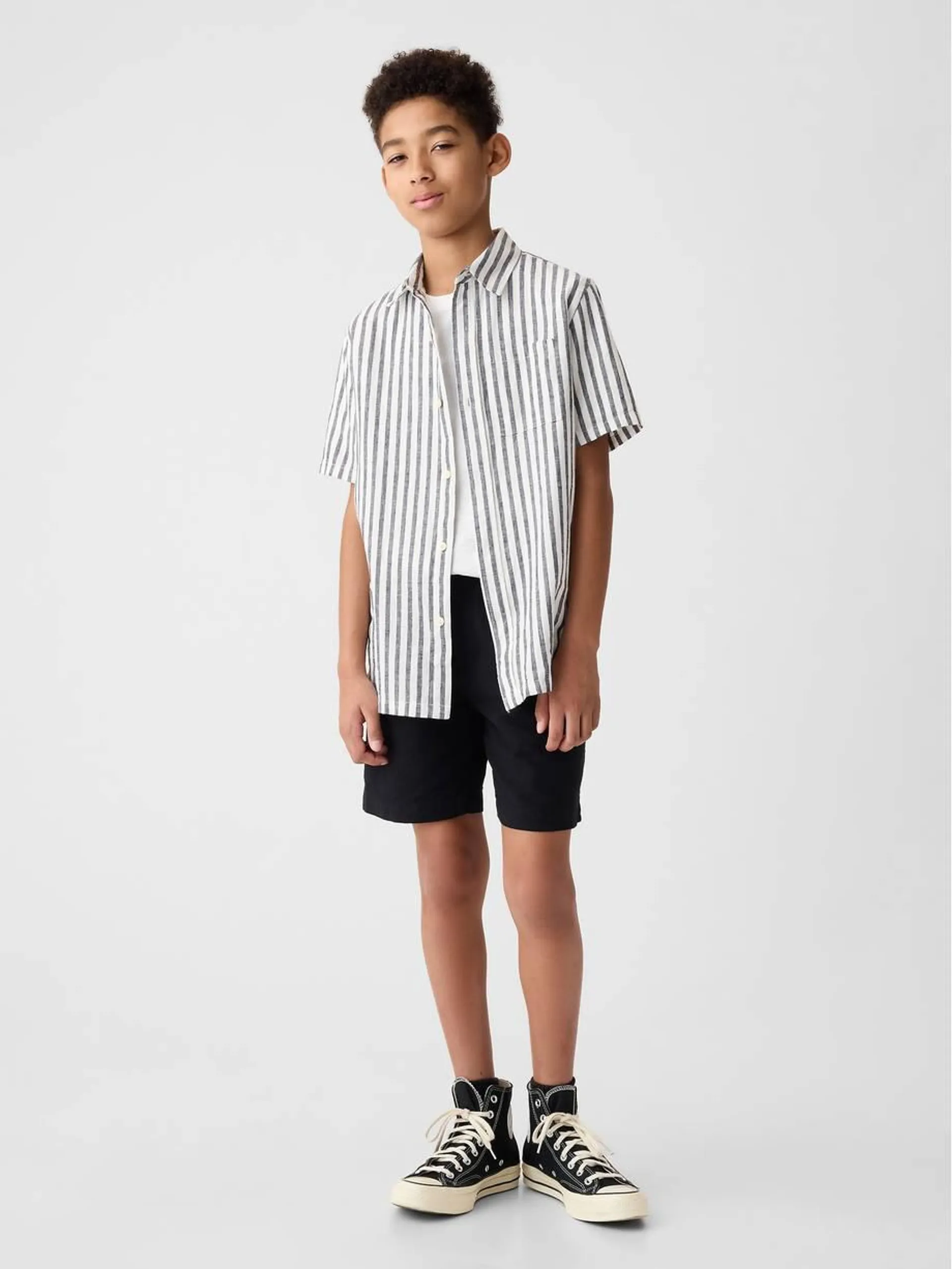 Kids Linen-Cotton Shirt