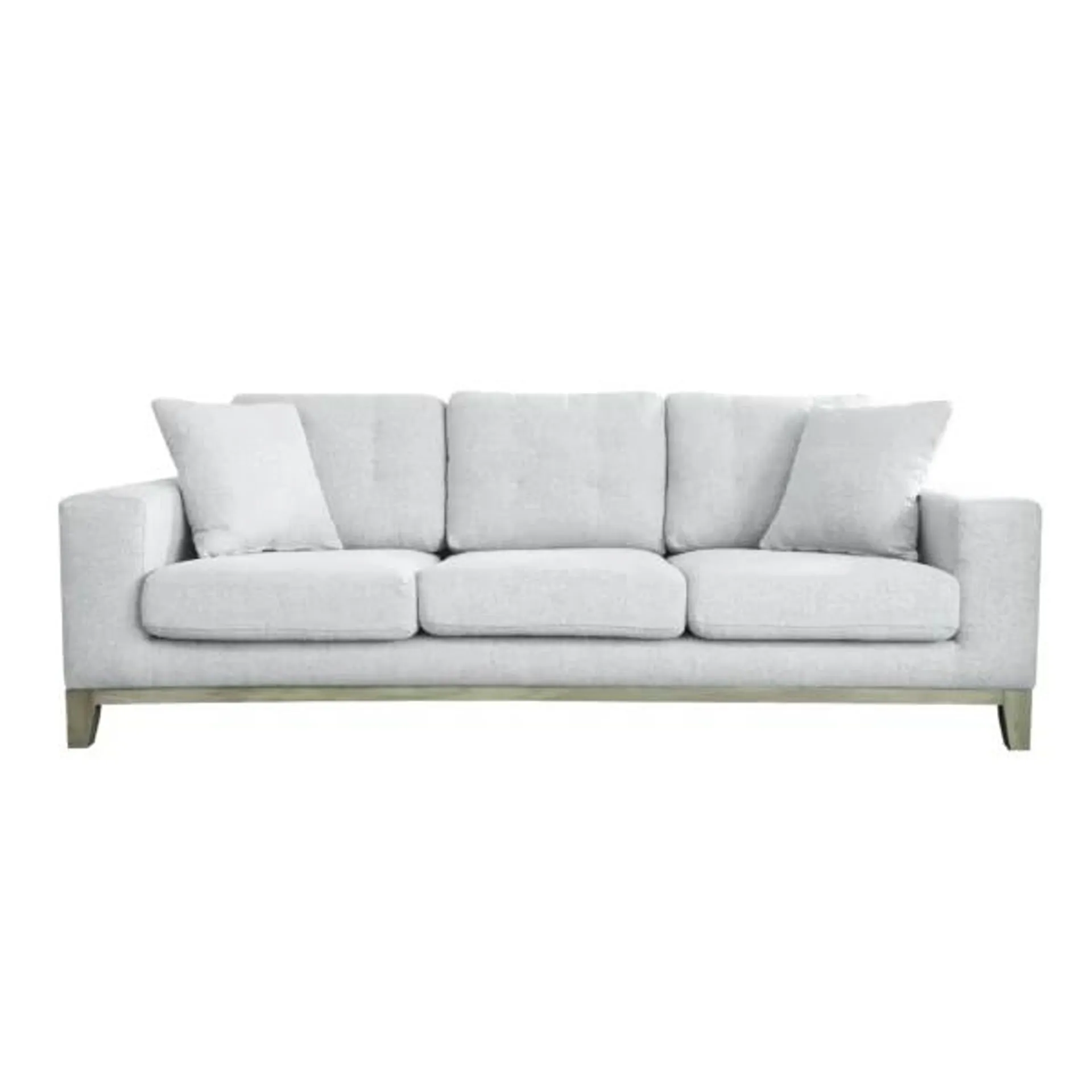 Dhariz 3 Seater Sofa – Light Grey