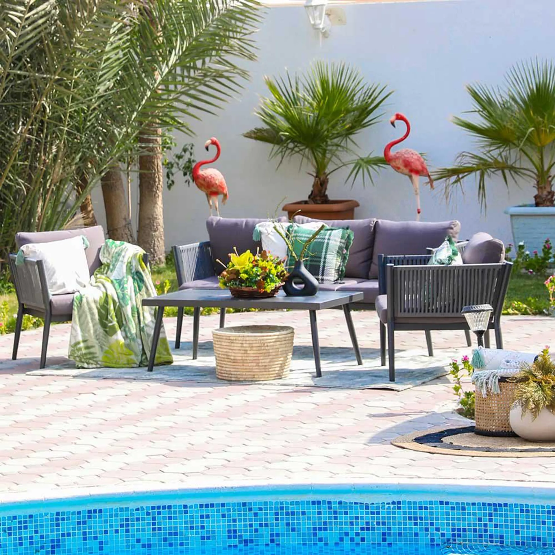 Delight 5-Seater Outdoor Sofa Set