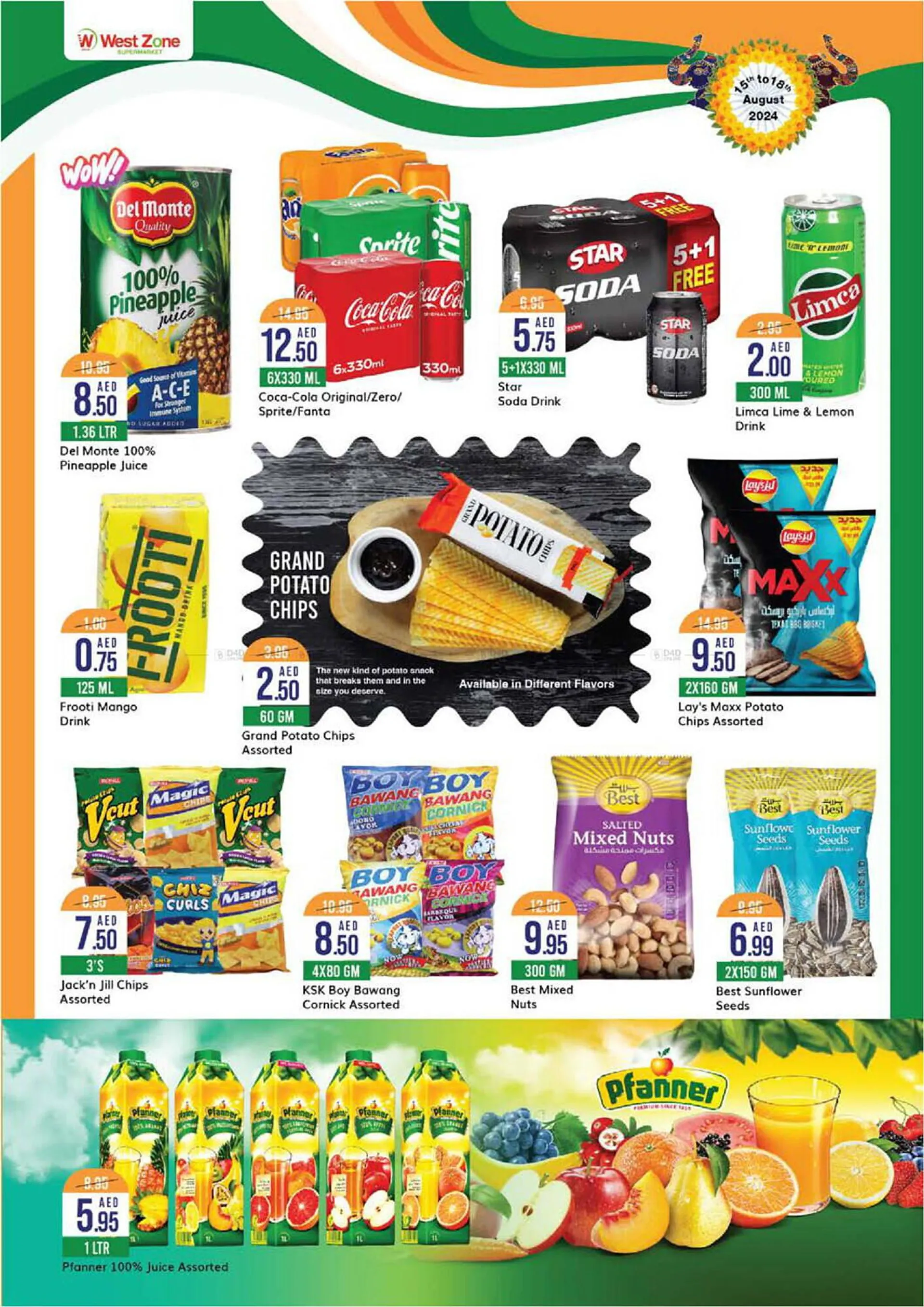 West Zone Supermarket catalogue from 15 August to 18 August 2024 - Offers page 3