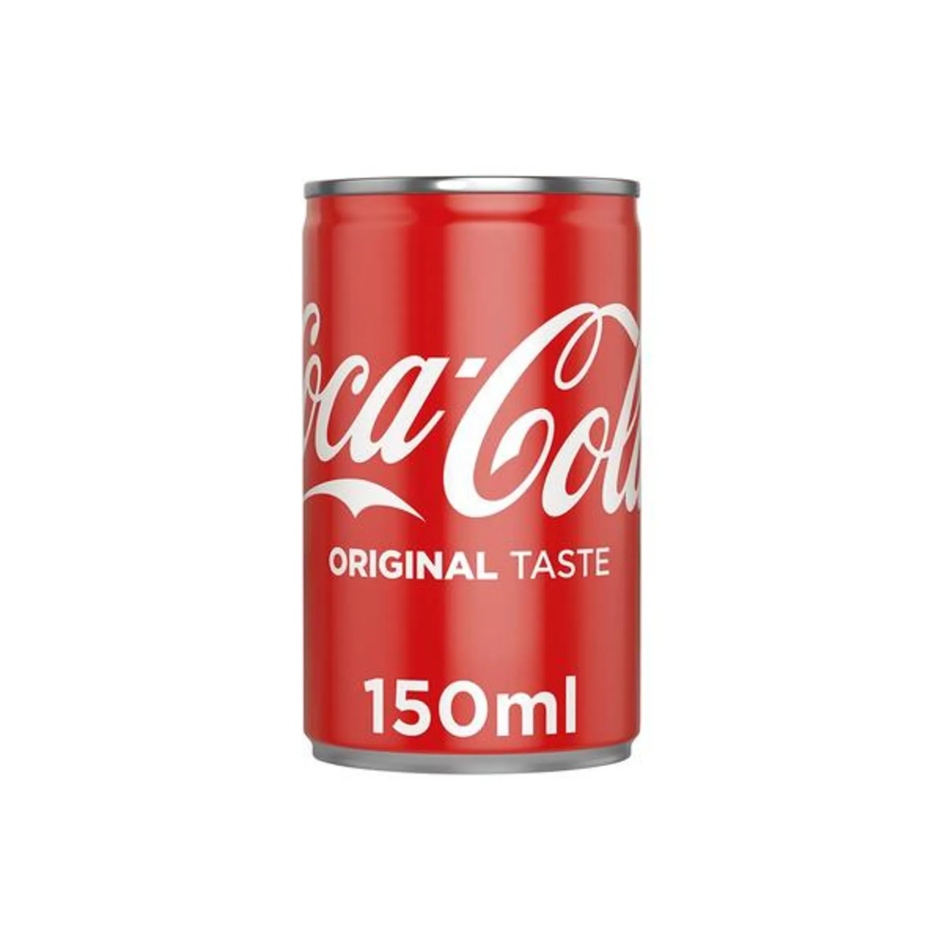 COCA-COLA Original Taste Carbonated Soft Drink Can 150ml Single piece