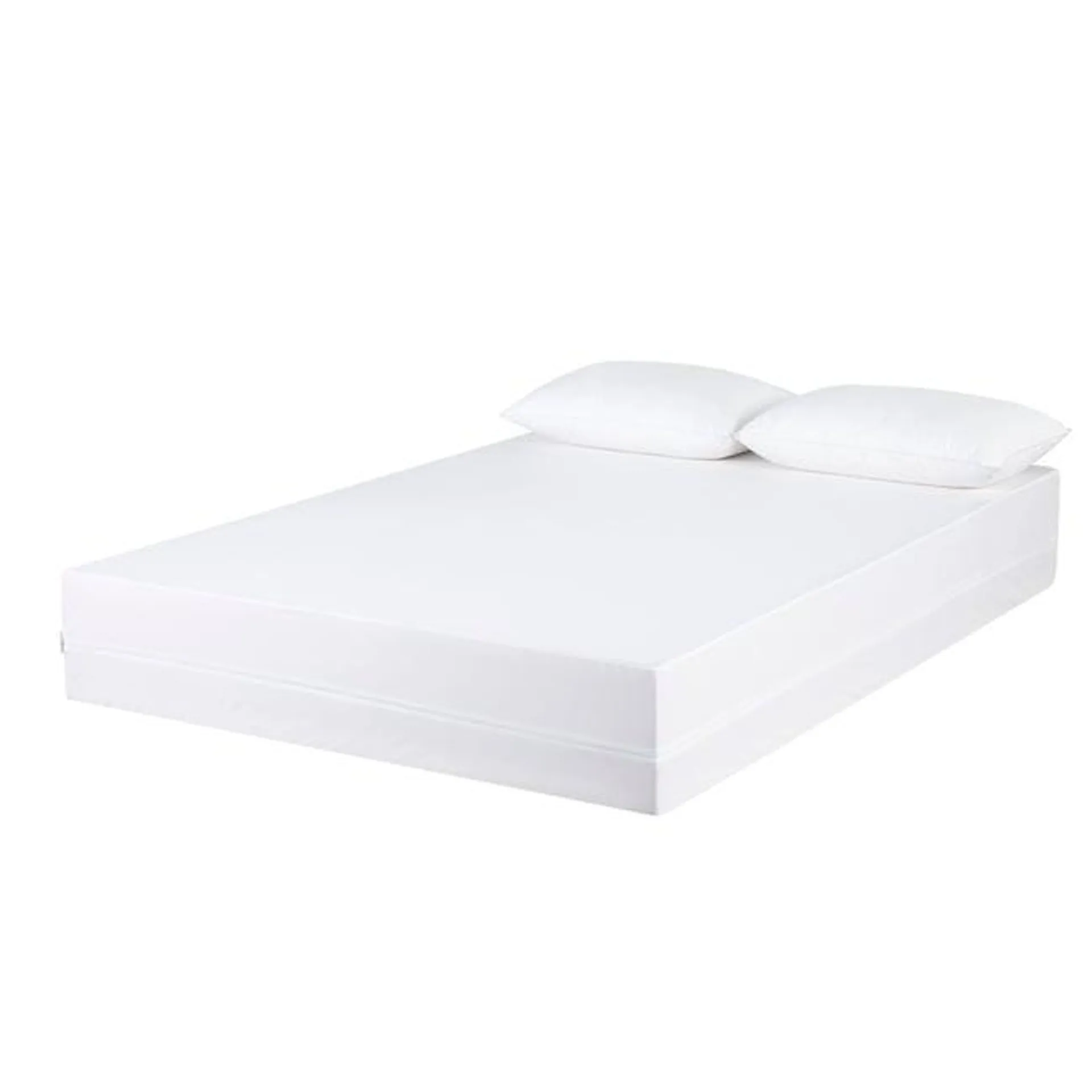 sleep guard jersey mattress encasement 200x200+33cm-white