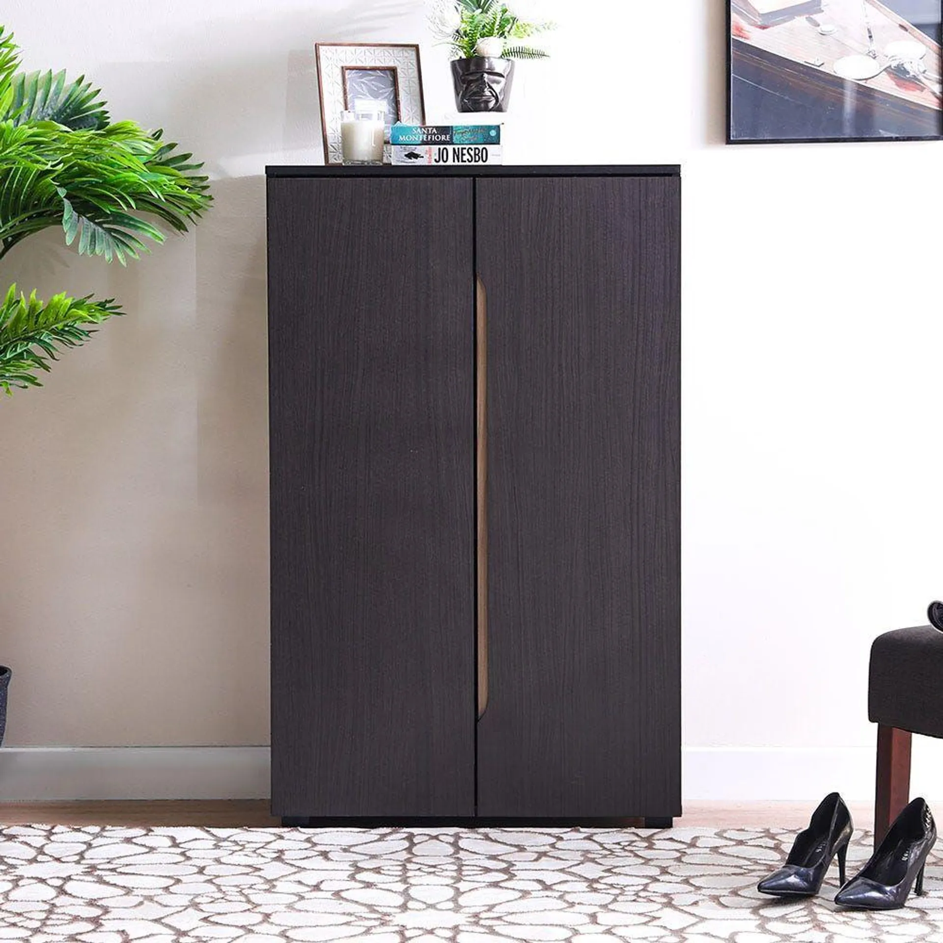 Hornbill 21-Pair Shoe Cabinet