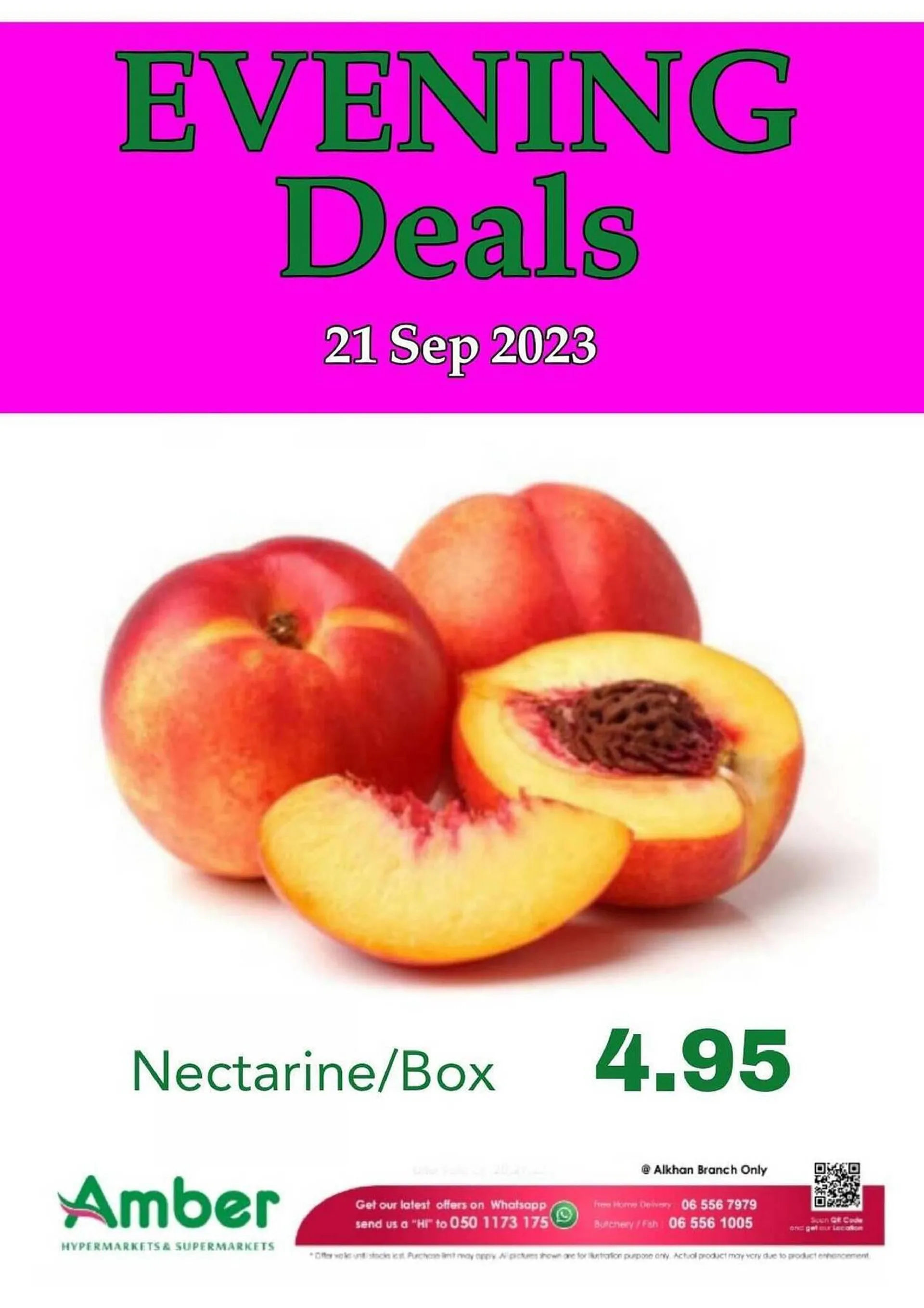 Amber catalogue from 21 September to 27 September 2023 - Offers page 1