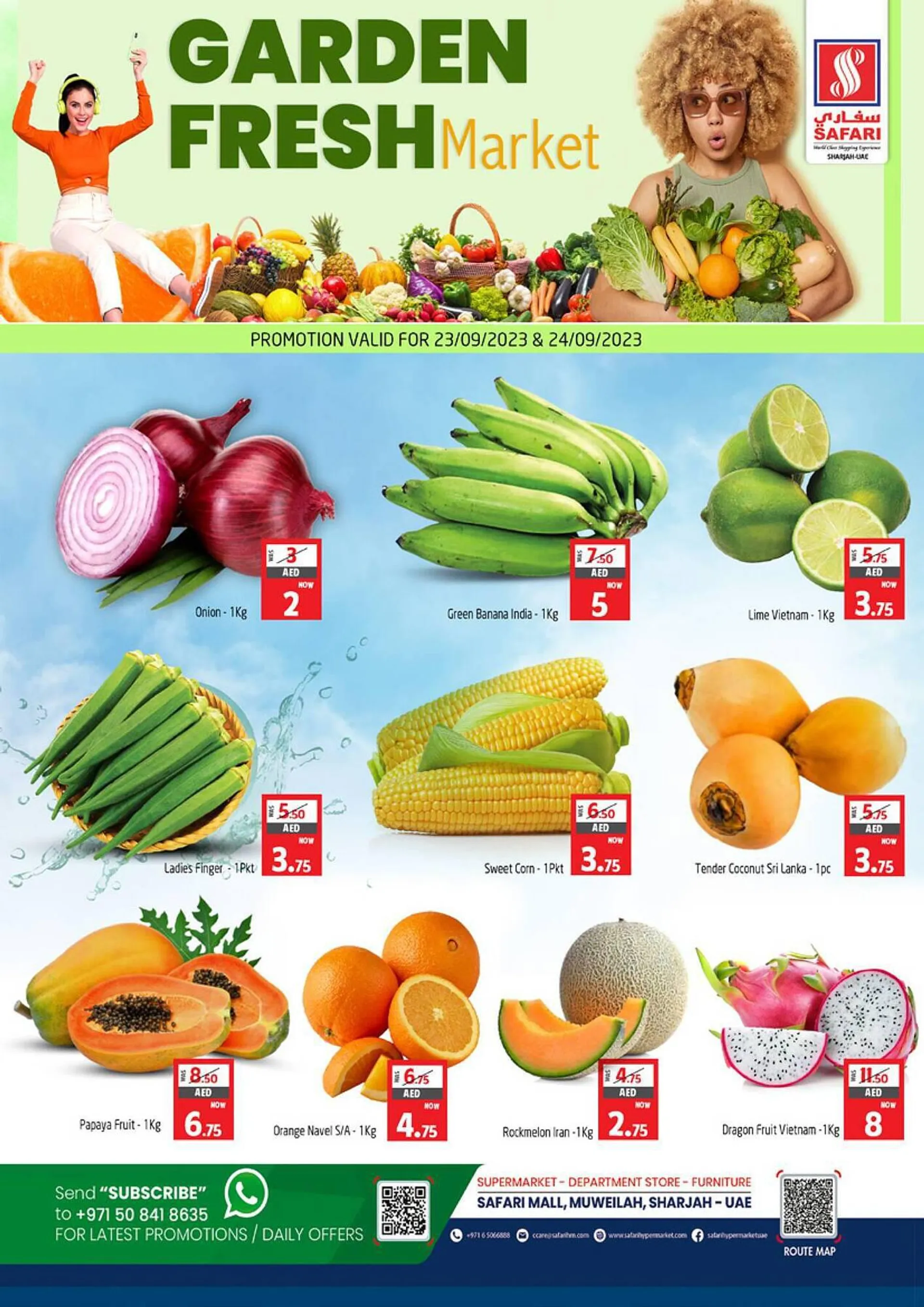 Safari Hypermarket catalogue from 23 September to 24 September 2023 - Offers page 1