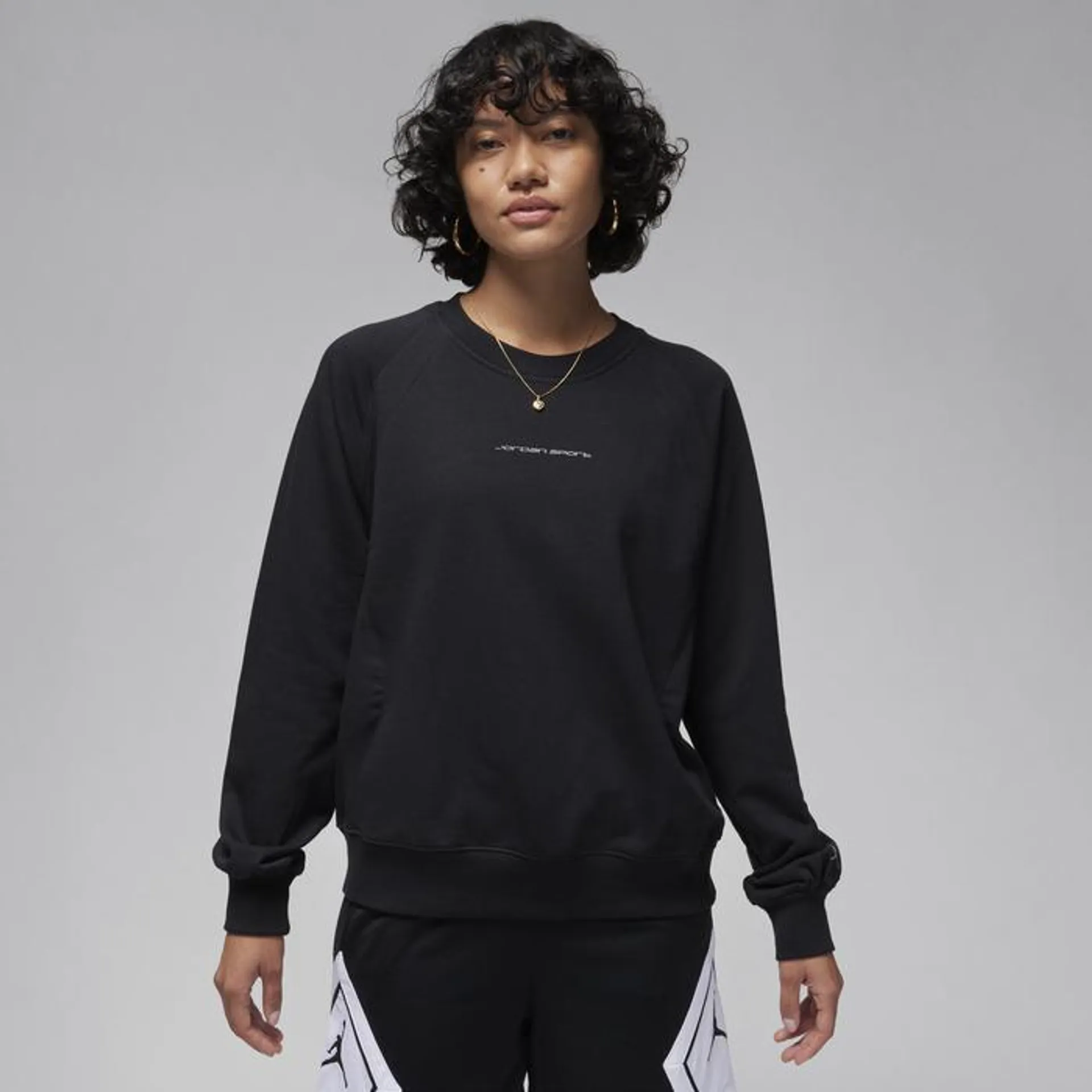 Women's Graphic Fleece Crew-Neck Sweatshirt