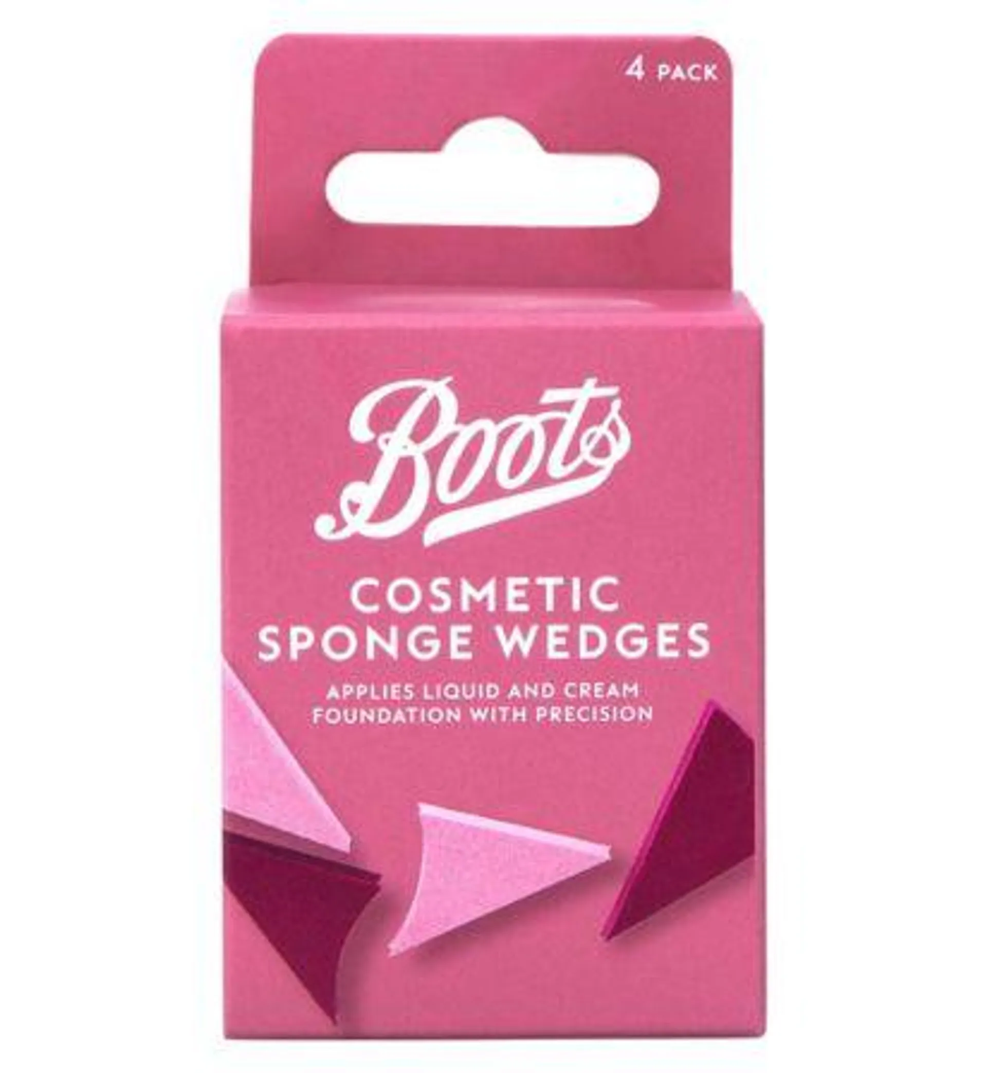 Boots COSMETIC SPONGE WEDGES 4PK