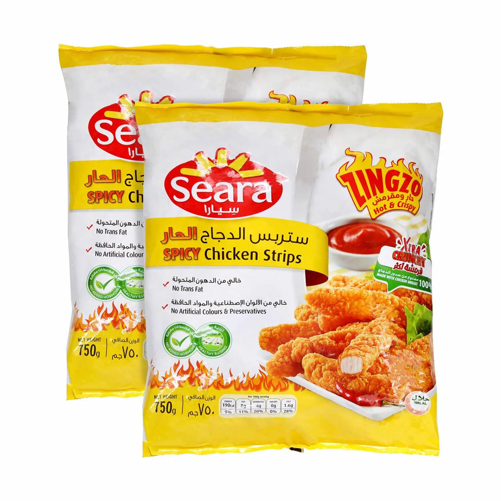 Seara Chicken Strips Spcy 2X750G