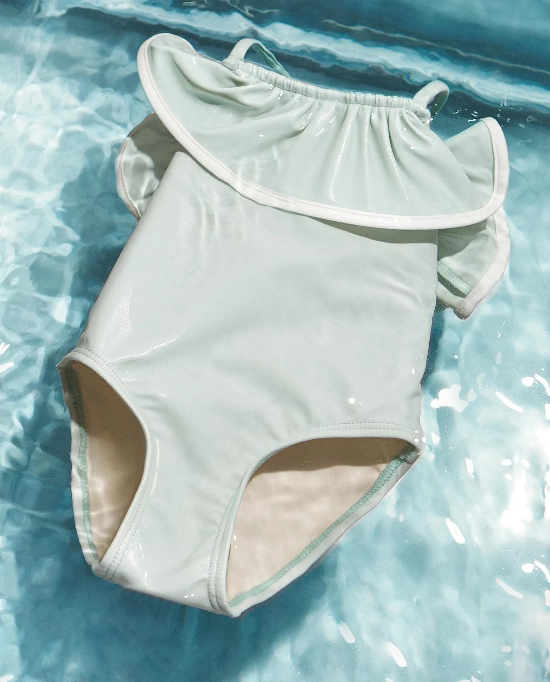 RUFFLED SWIMSUIT