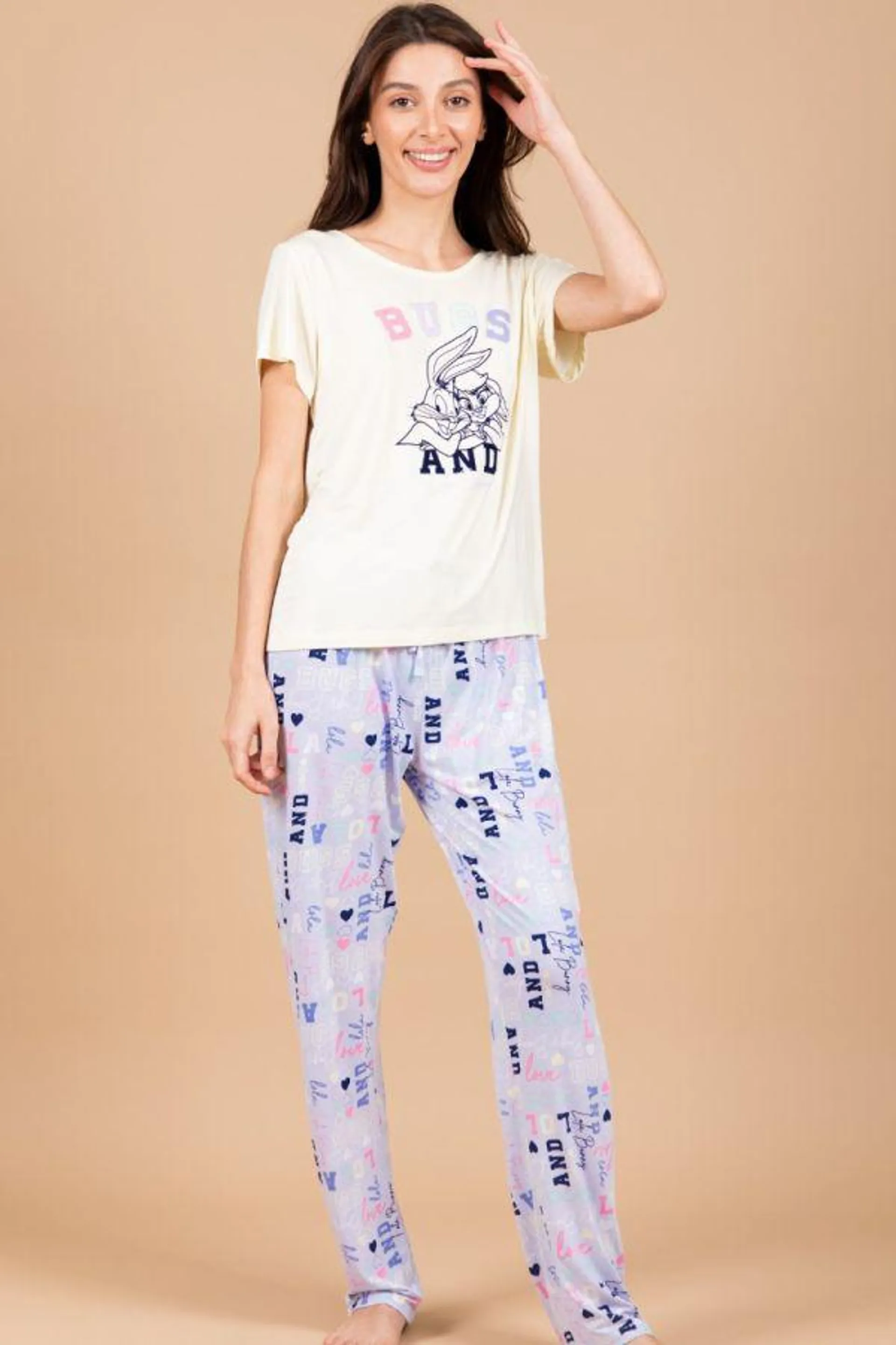 Ladies Lemon Lola Bugs PJ