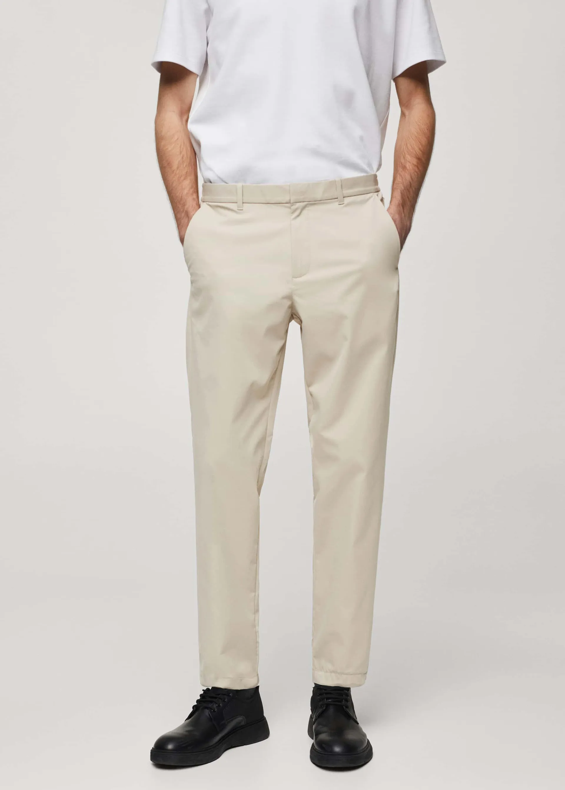 Solotex® slim-fit trousers