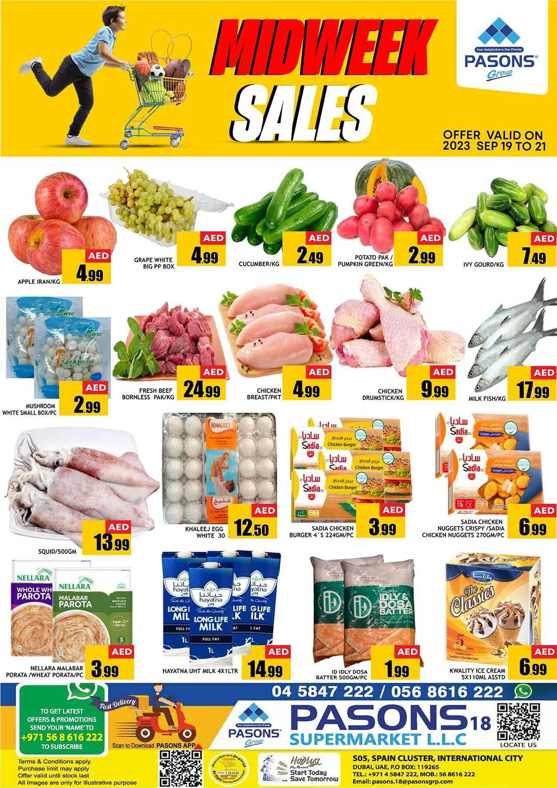 Pasons catalogue from 19 September to 21 September 2023 - Offers page 1