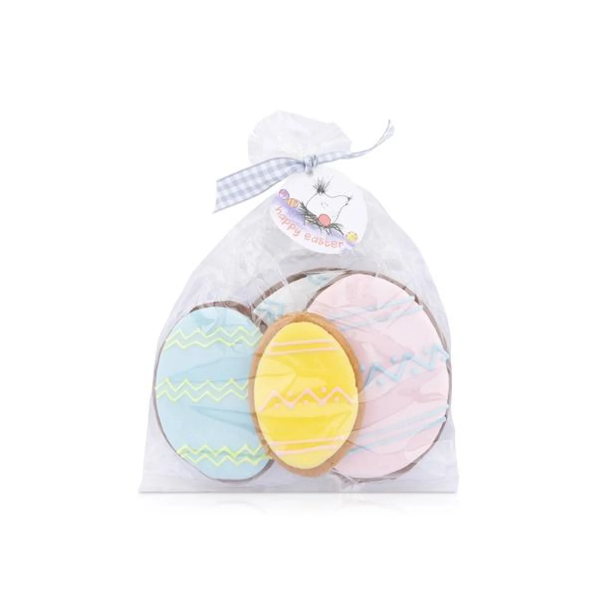 The Lime Tree Cafe chocolate Easter egg cookies 4 pack