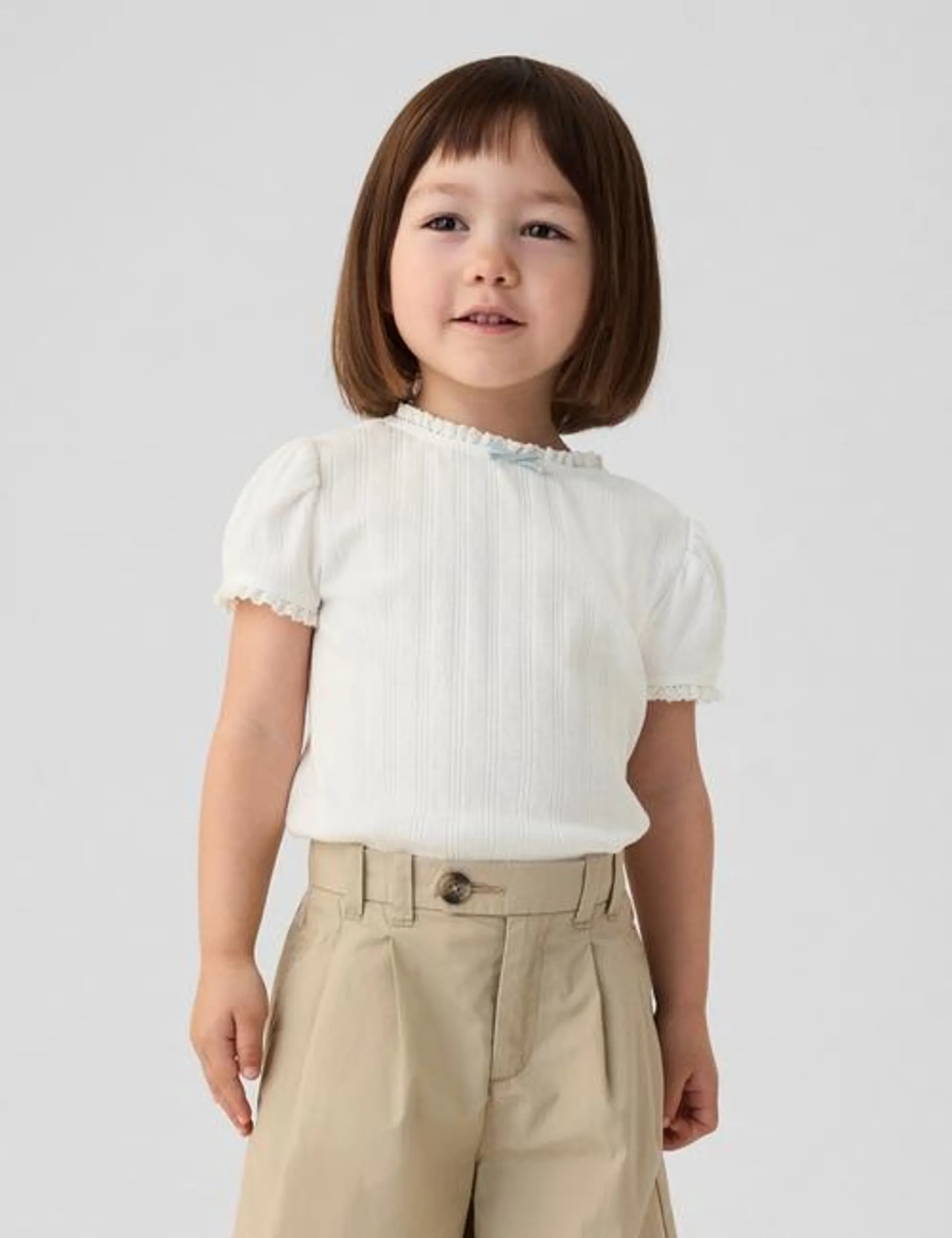 Gap x DÔEN Baby Pointelle T-Shirt