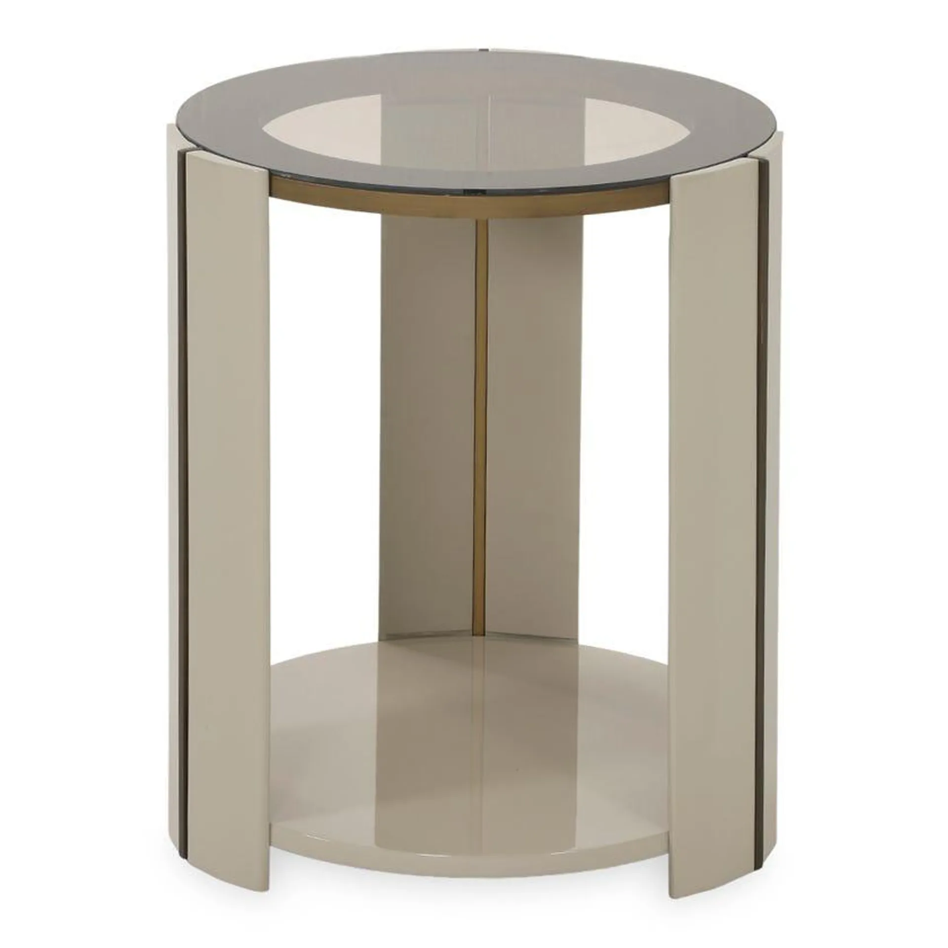 Lugano End Table, Cream