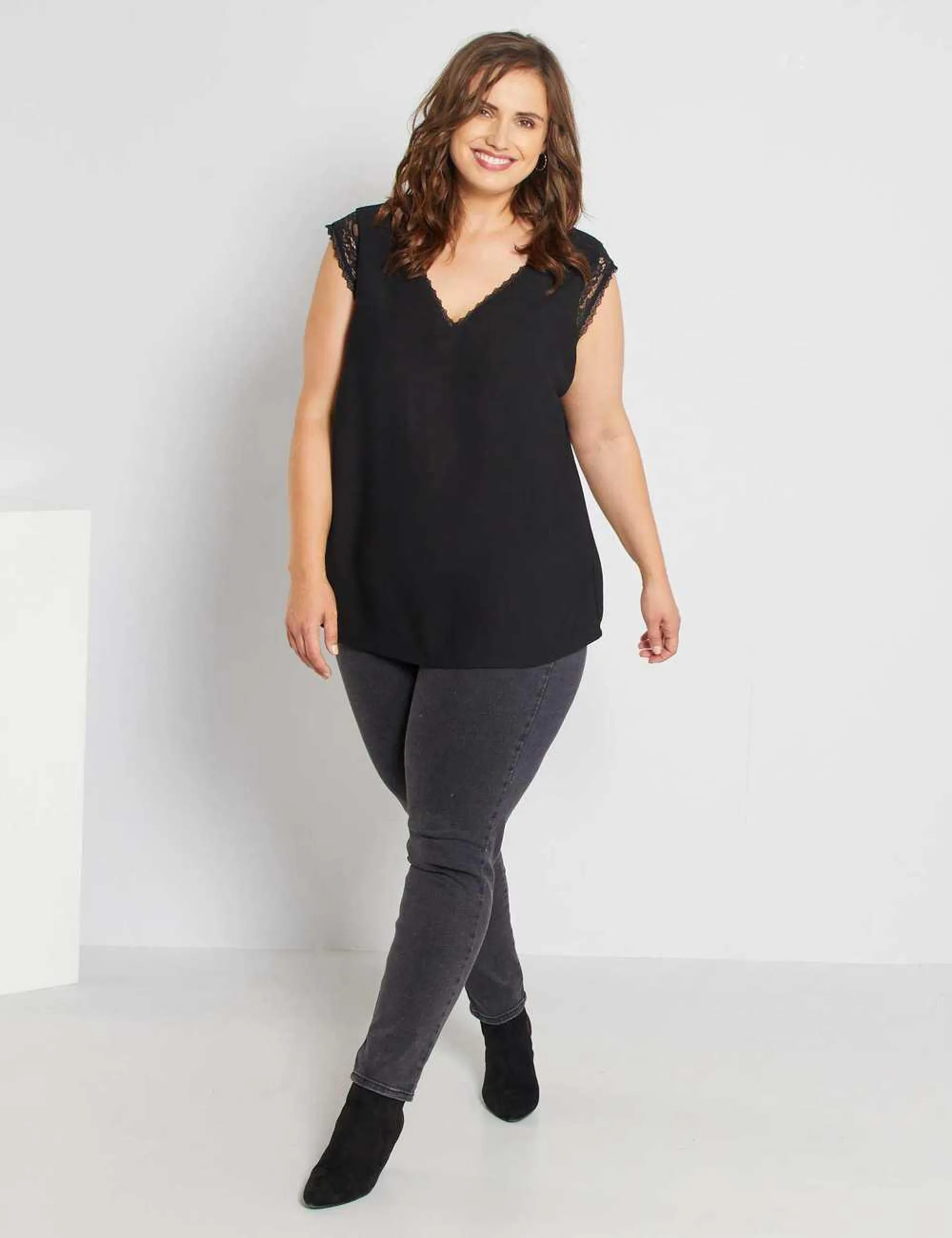 Slim cut jeggings