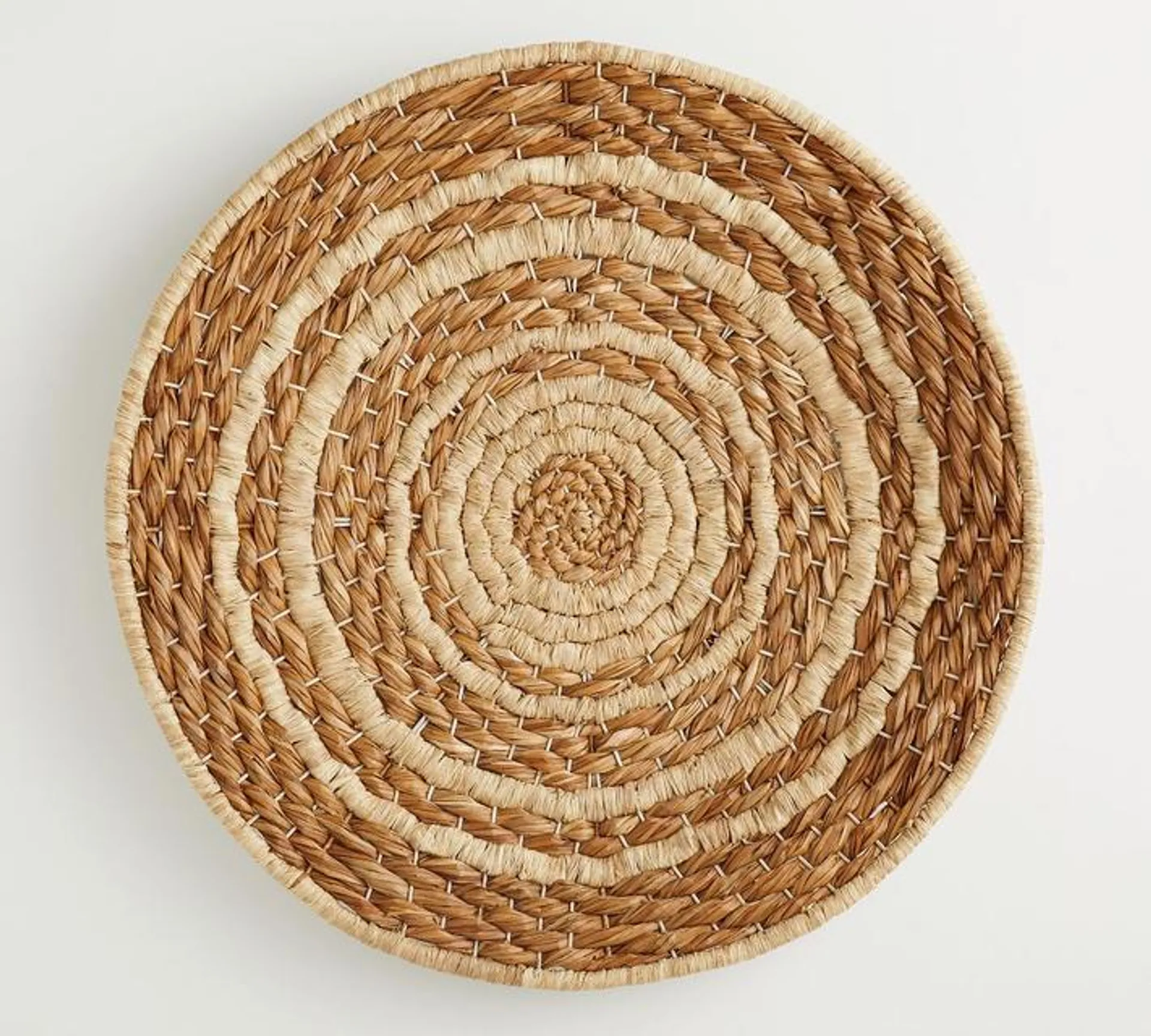 Double Handwoven Basket Wall Art - 40"